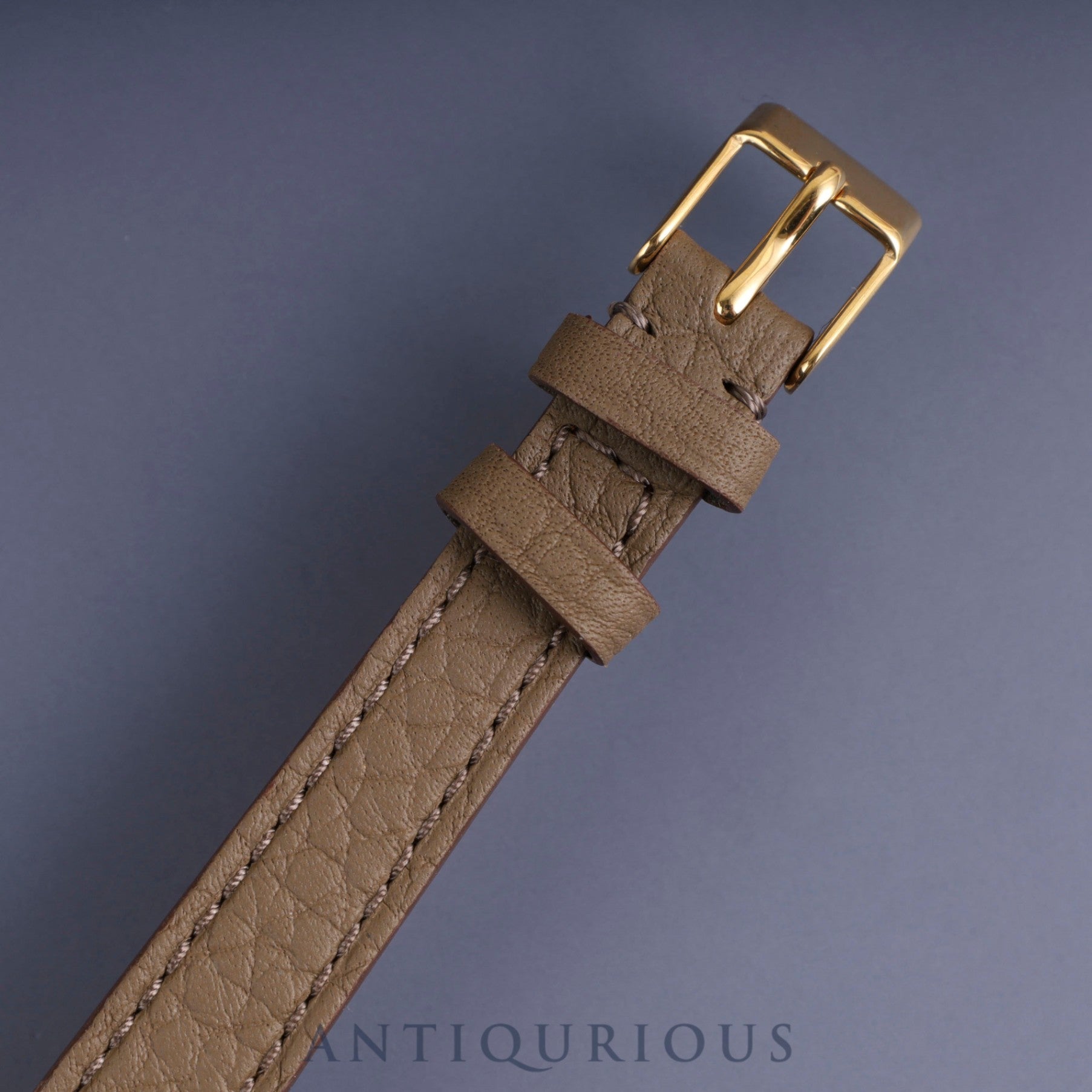 Cartier Must Colisee W1006654 / 590002 Quartz Cal.90.06 SV925 Leather Third party buckle (GP) Trinity dial Box Warranty (1995) Overhauled