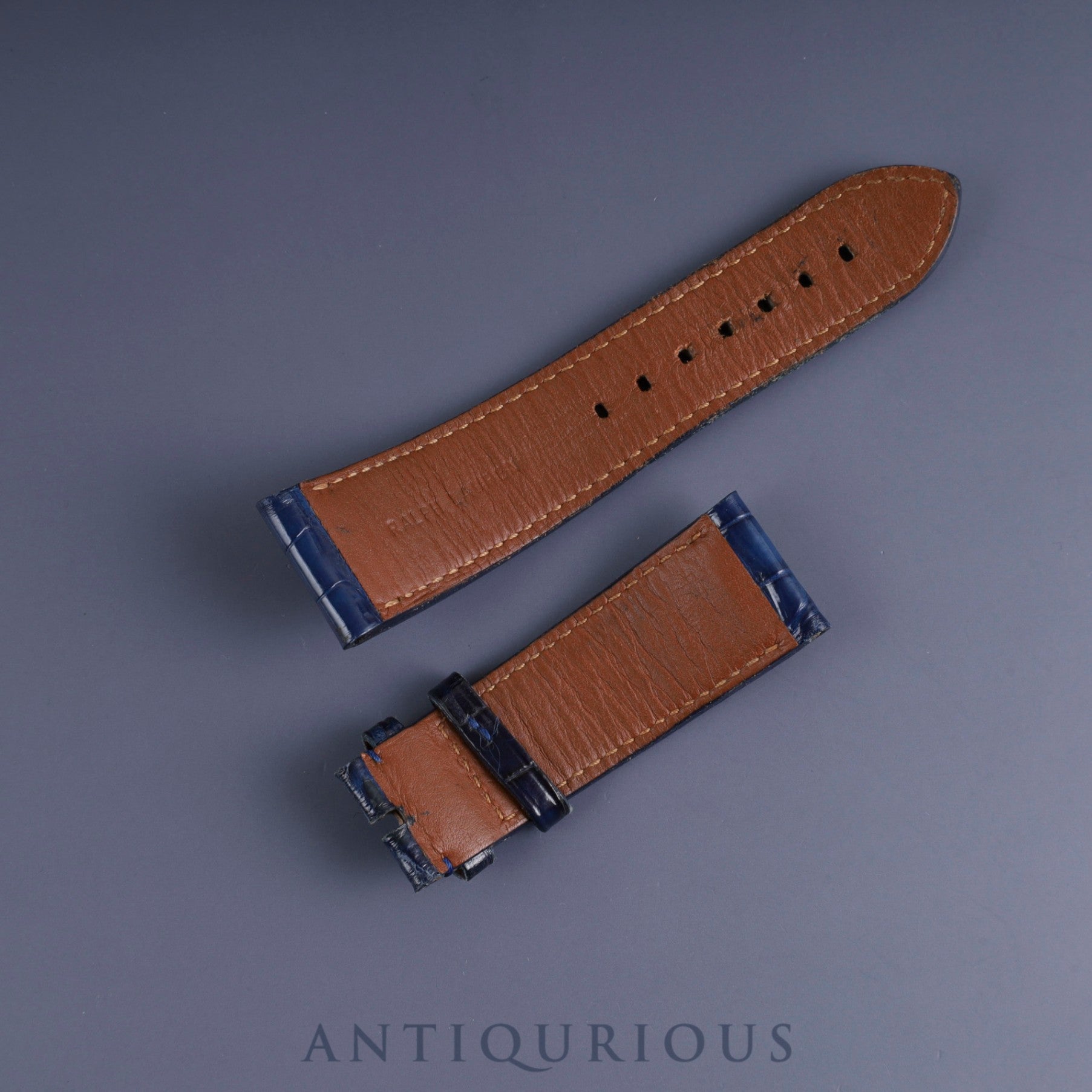 Ralph Lauren Sporting Classic Chronometer RLR0220706 / K02203 Automatic Cal.RL366 SS Leather Genuine Buckle (SS) Black Dial Genuine Replacement Belt Overhauled