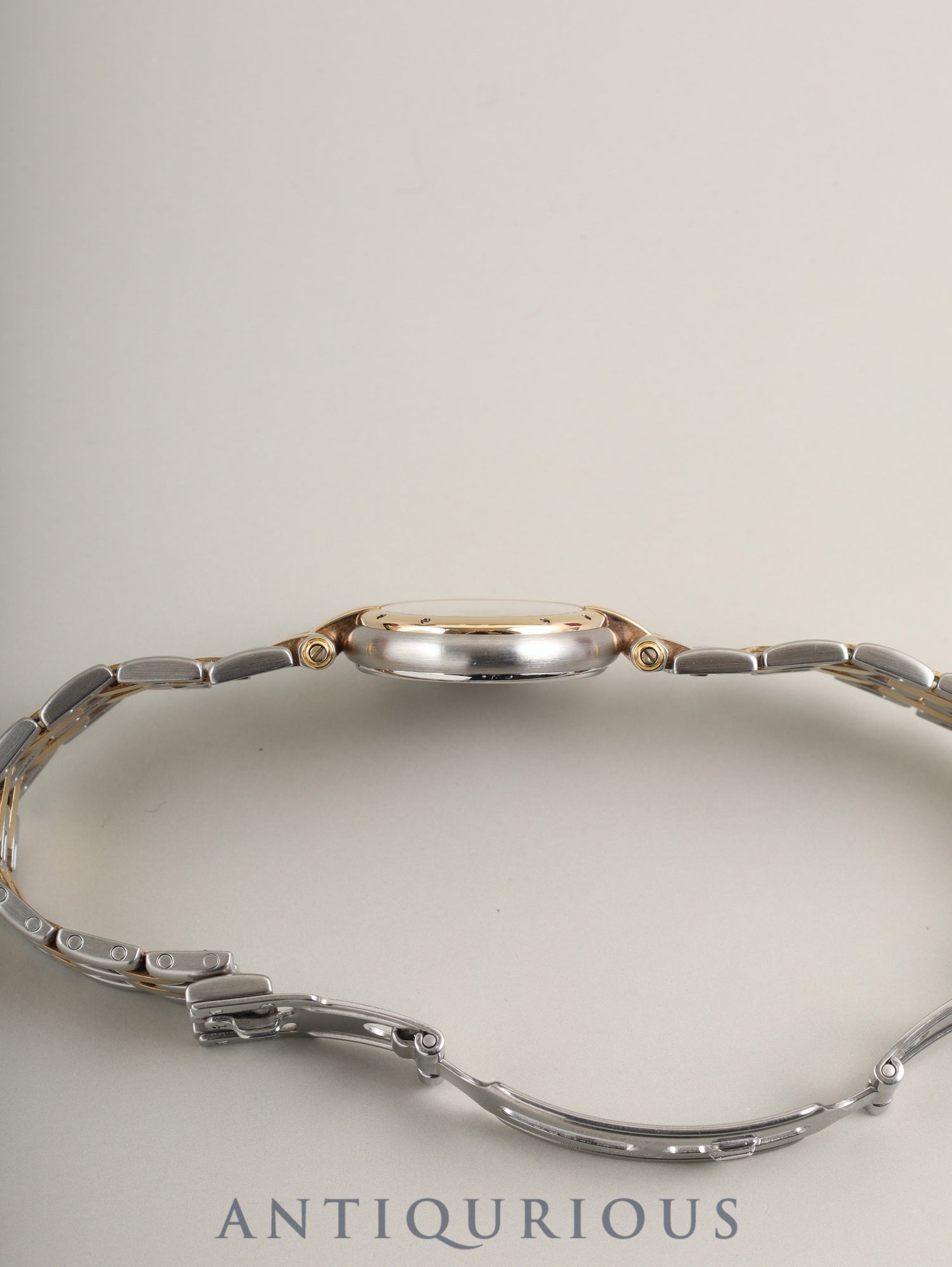 Cartier Panthère Vendôme SM 166920 Quartz Cal.157 Stainless Steel/Yellow Gold 2-row White Roman Dial Box Booklet Warranty (1989) Cartier Repair Certificate (2006) Overhauled