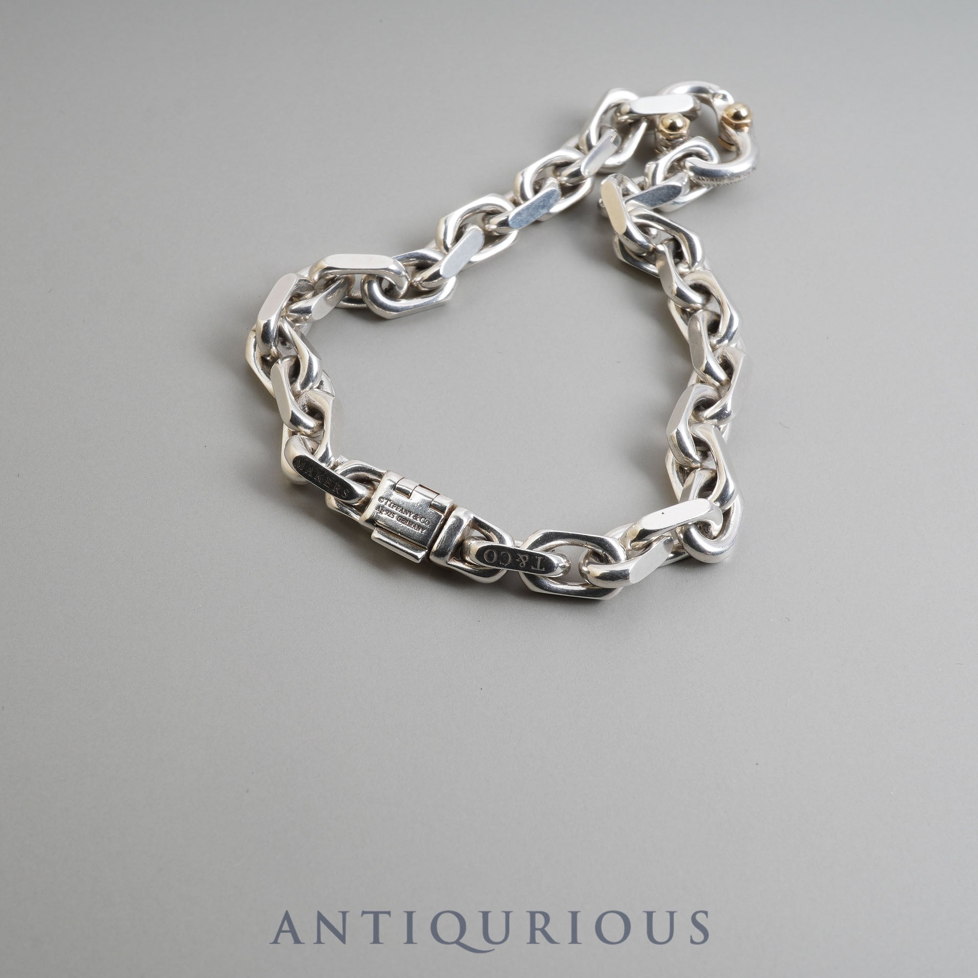 ティファニー ブレスレット メイカーズ ナロー 925/750