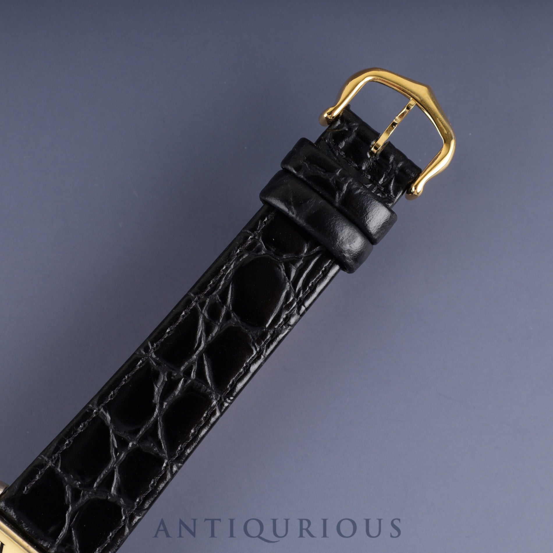 カルティエ マストタンク LM 手巻き Cal.- SV925 革 純正尾錠(GP) アイボリーローマン文字盤 カルティエブティックにてコンプリートサービス済み