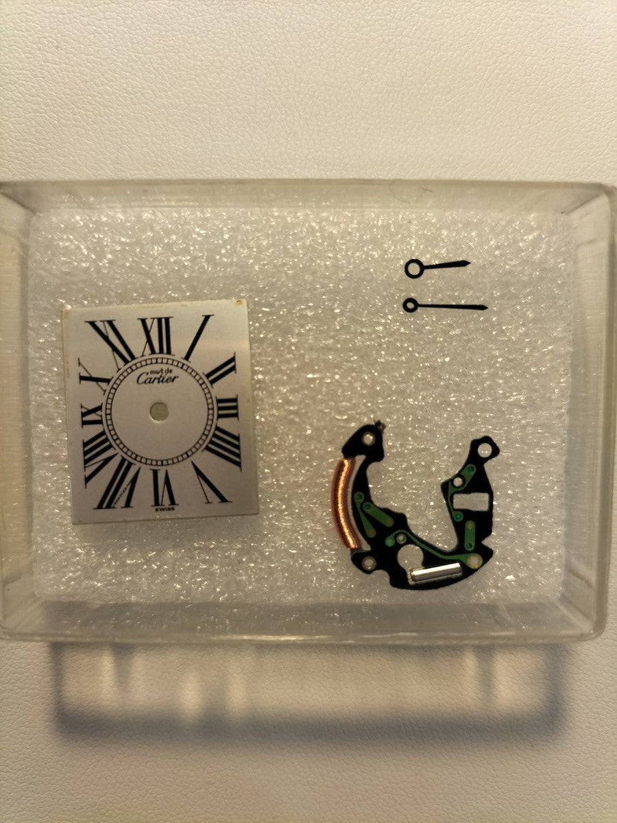 カルティエ マストタンク LM 590005 クォーツ Cal.90.06 SV925 革 純正Dバックル(GP) オパラン文字盤 箱 冊子 オーバーホール済み