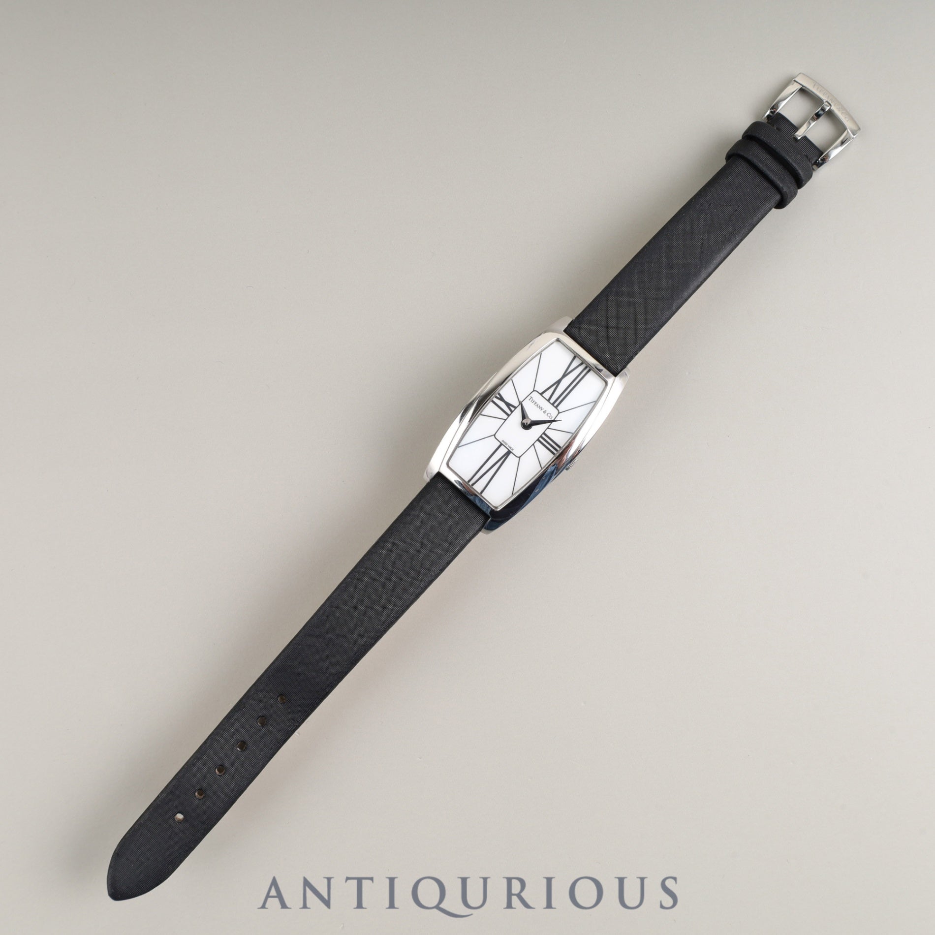 ティファニー ジェメア Z6401.10.10A29A48A クォーツ Cal.976.001 SS 純正ベルト 純正尾錠(SS)ホワイト文字盤 オーバーホール済み