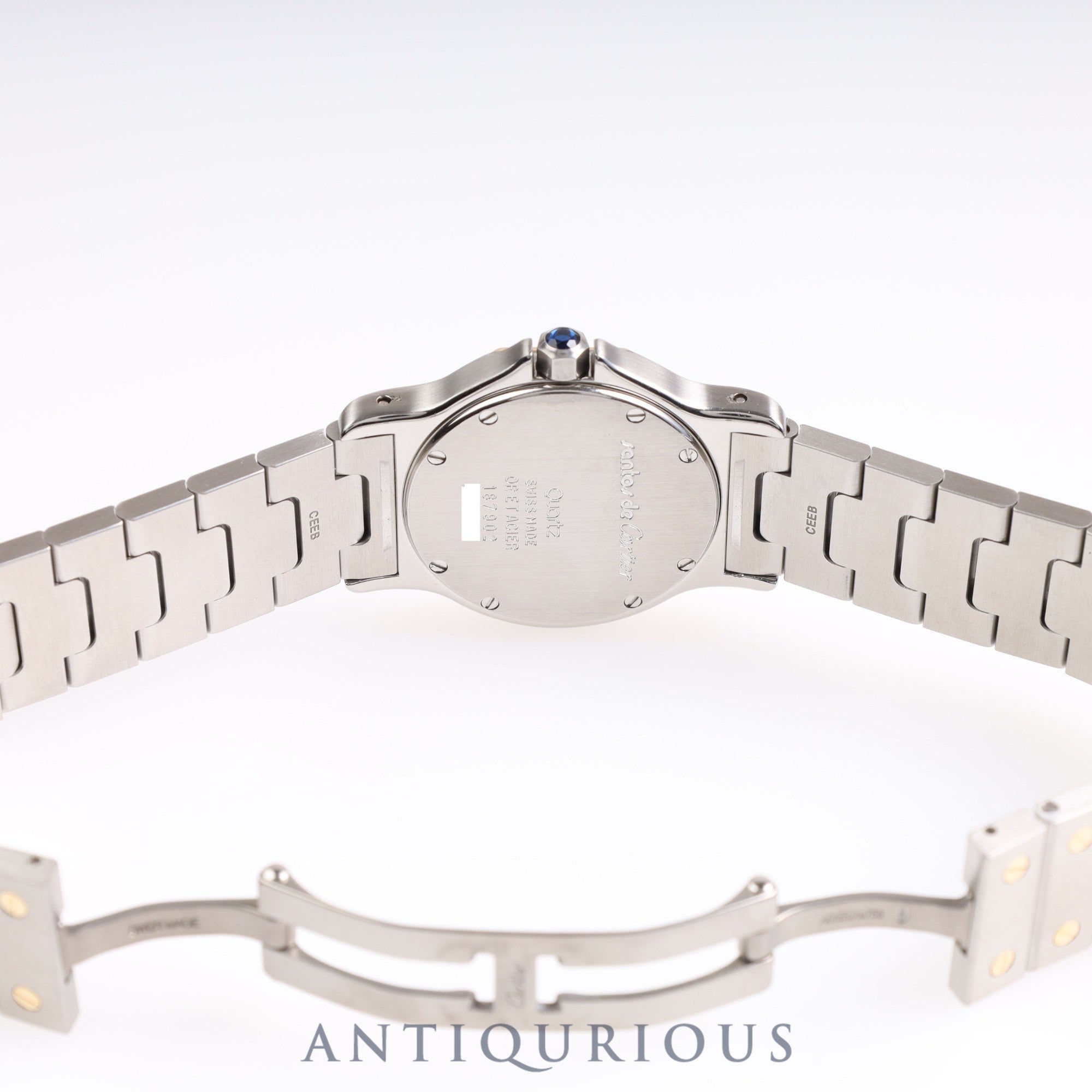 Cartier Santos Octagon LM W2001583 Completely serviced