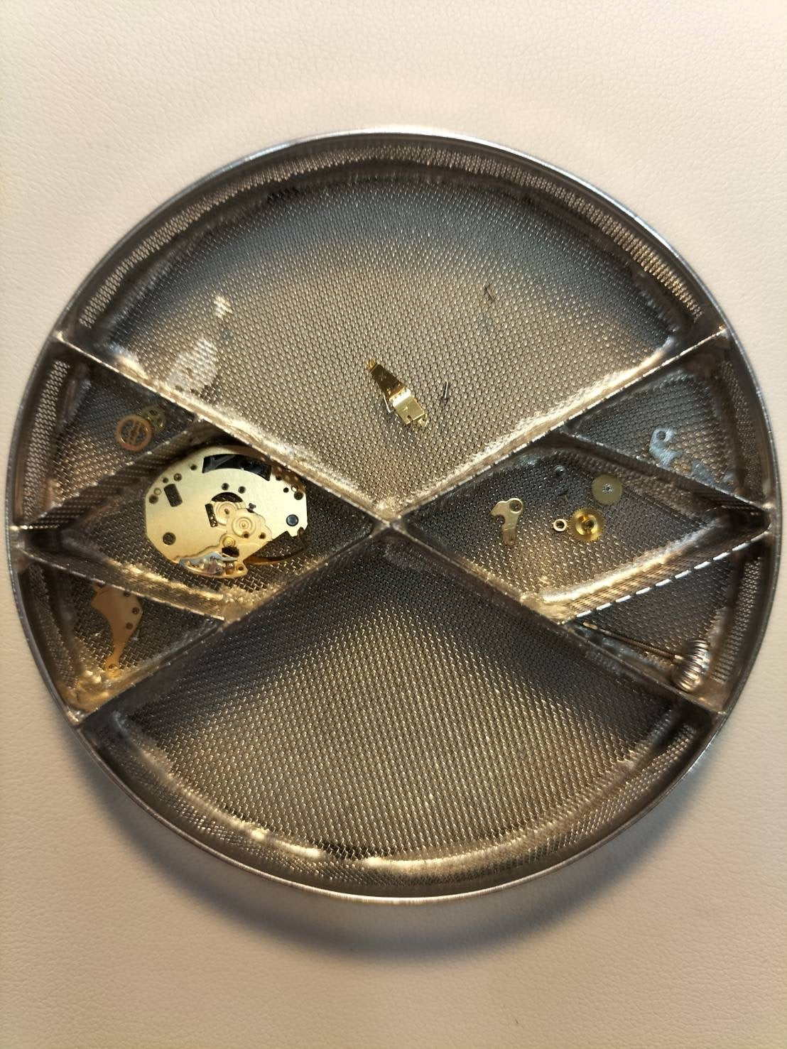 Tiffany Gallery Z3002.10.10A21A68A Quartz Cal.976.001 SS Leather Genuine Buckle (SS) Silver Dial Overhauled