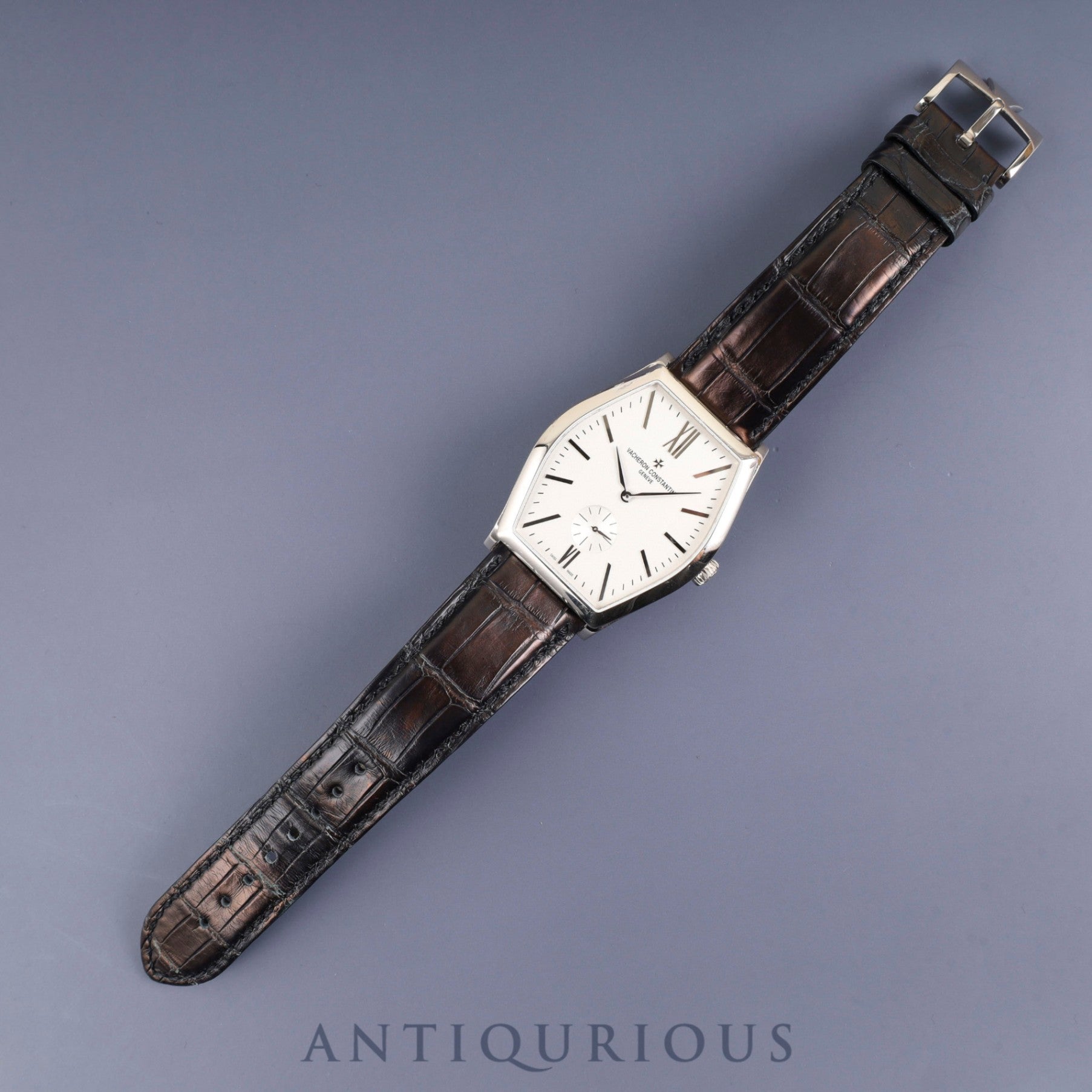 Vacheron Constantin Malte X82G7753 82230/000G-9962 Manual Winding Caliber 4400/1 18K/WG Genuine Leather Strap Genuine Buckle (Au750) White Dial Warranty (2022) Box Booklet USB Tag Overhauled