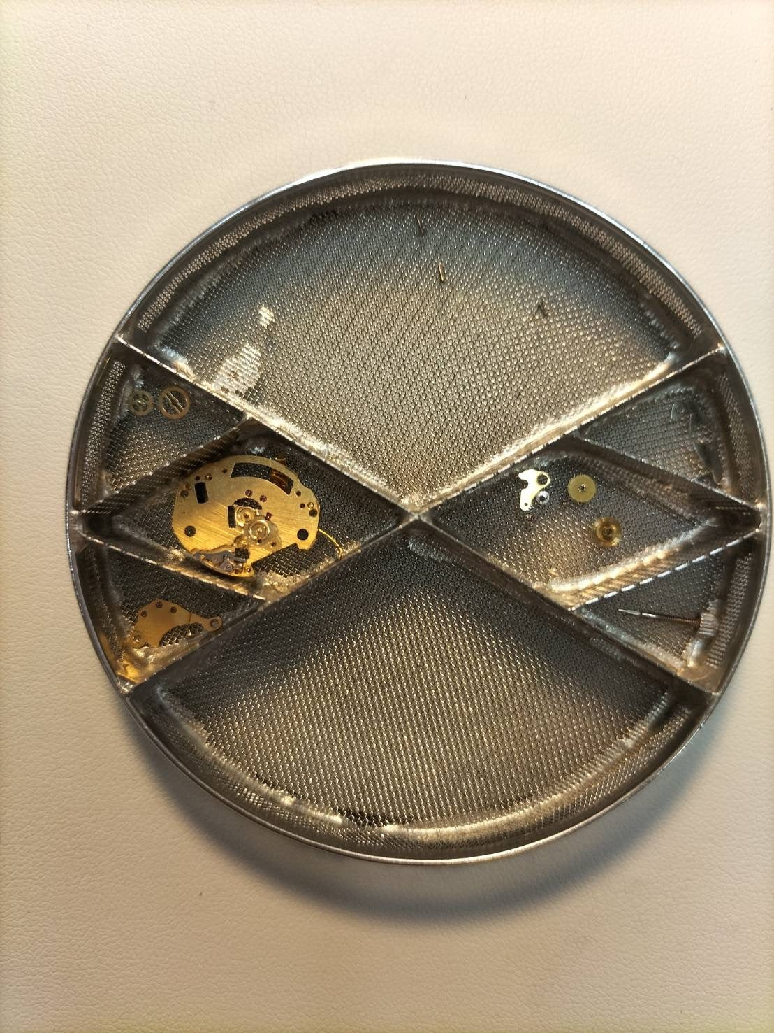 エルメス クリッパーオーバル CO1.210 クォーツ Cal.976.001 SS SS ホワイトギョーシェ文字盤 オーバーホール済み