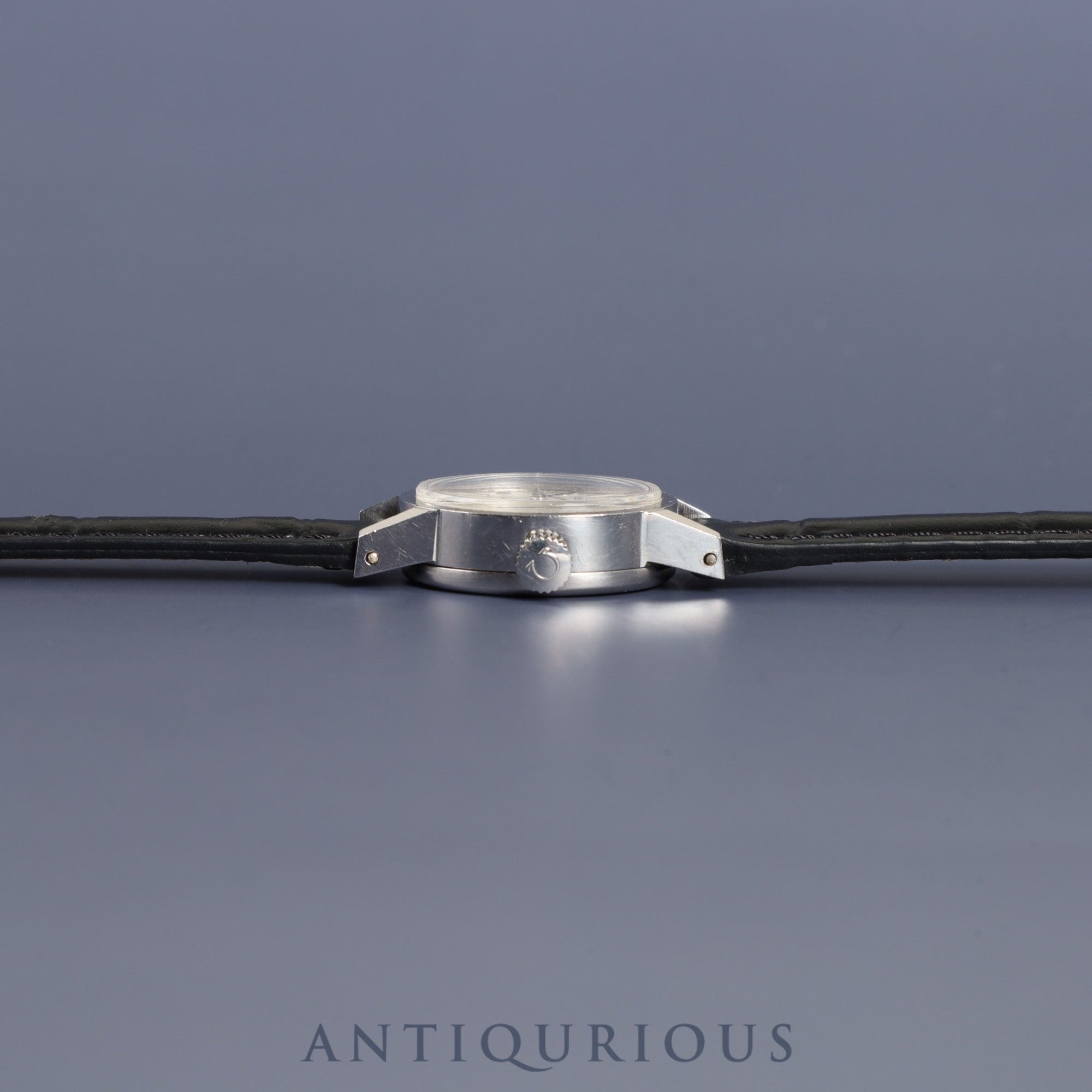 オメガ ジュネーブ 511.0363 手巻き SS 革 社外尾錠(SS)シルバー文字盤 オーバホール済み