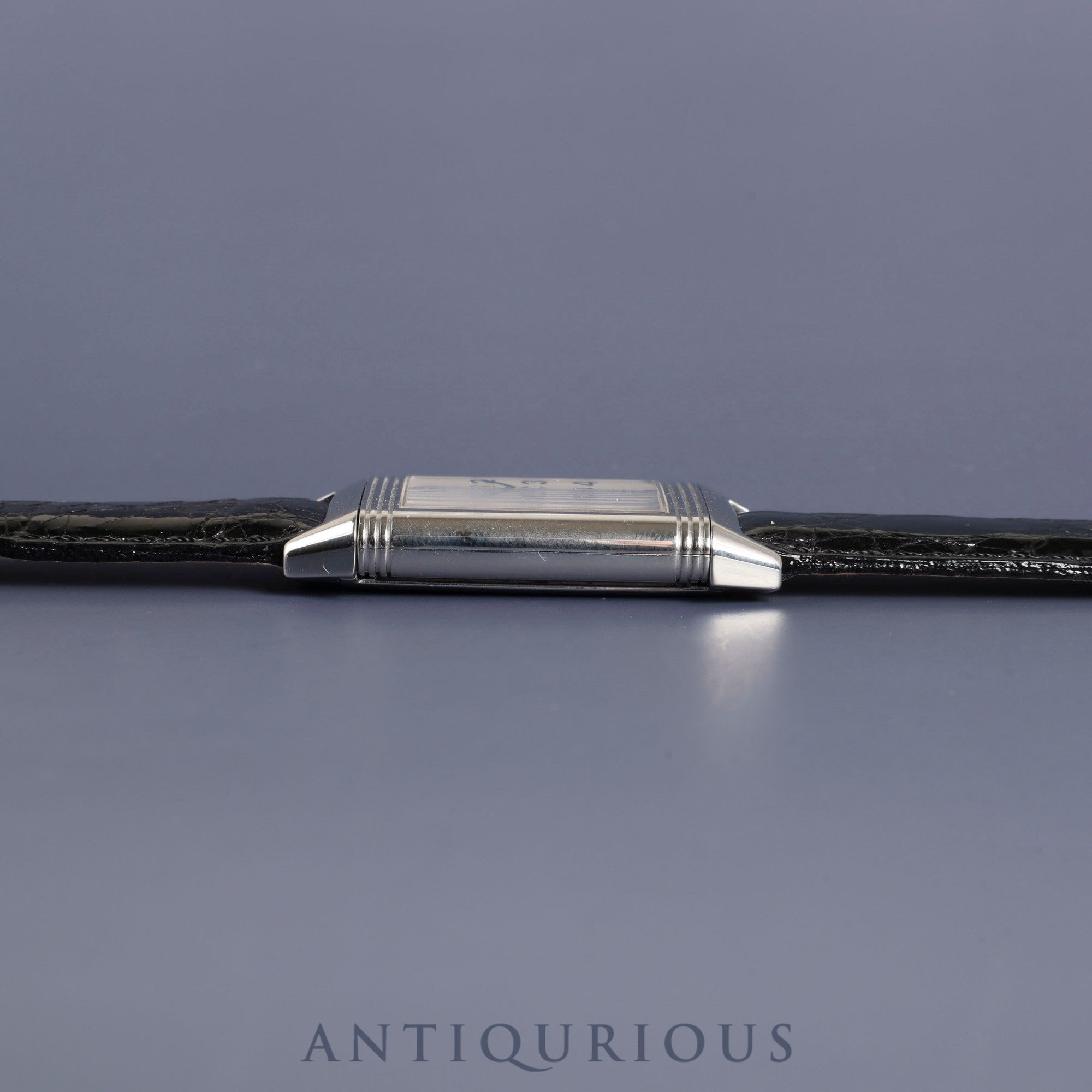 Jaeger-LeCoultre Reverso Classic 250.8.86 Manual winding Cal.846/1 SS Leather Genuine buckle (SS) Silver Arabic dial Case Warranty (1996) Booklet Overhauled *Case back engraved