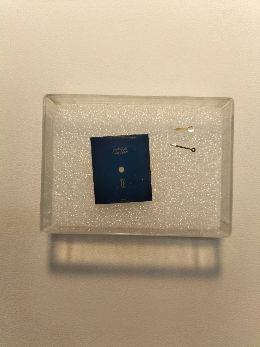 カルティエ マストタンク LM 手巻き Cal.78-1 SV925 革 純正尾錠(GP) ラピスラズリ文字盤 オーバーホール済み