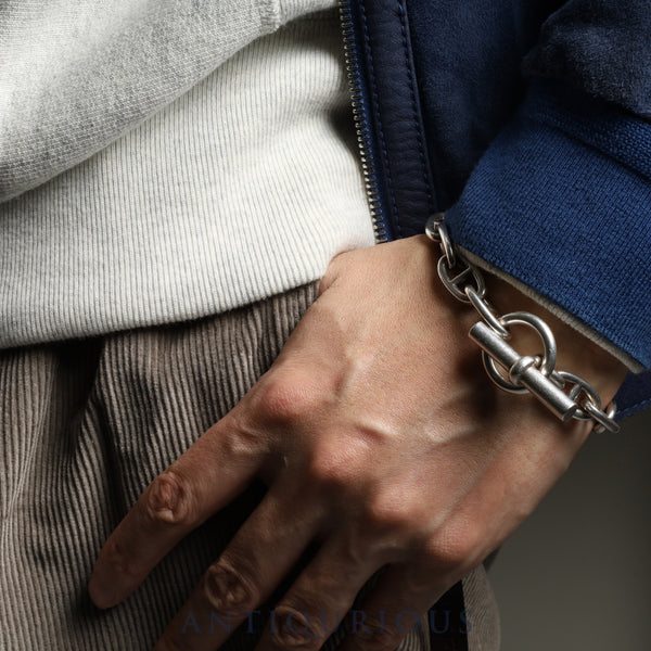 エルメス ブレスレット シェーヌダンクル GM 13コマ SV925