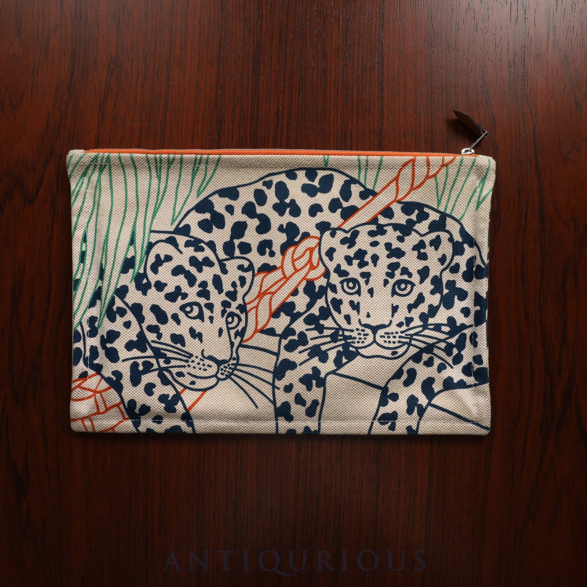 エルメス ポーチ ニューヨッティング GM コットン100%