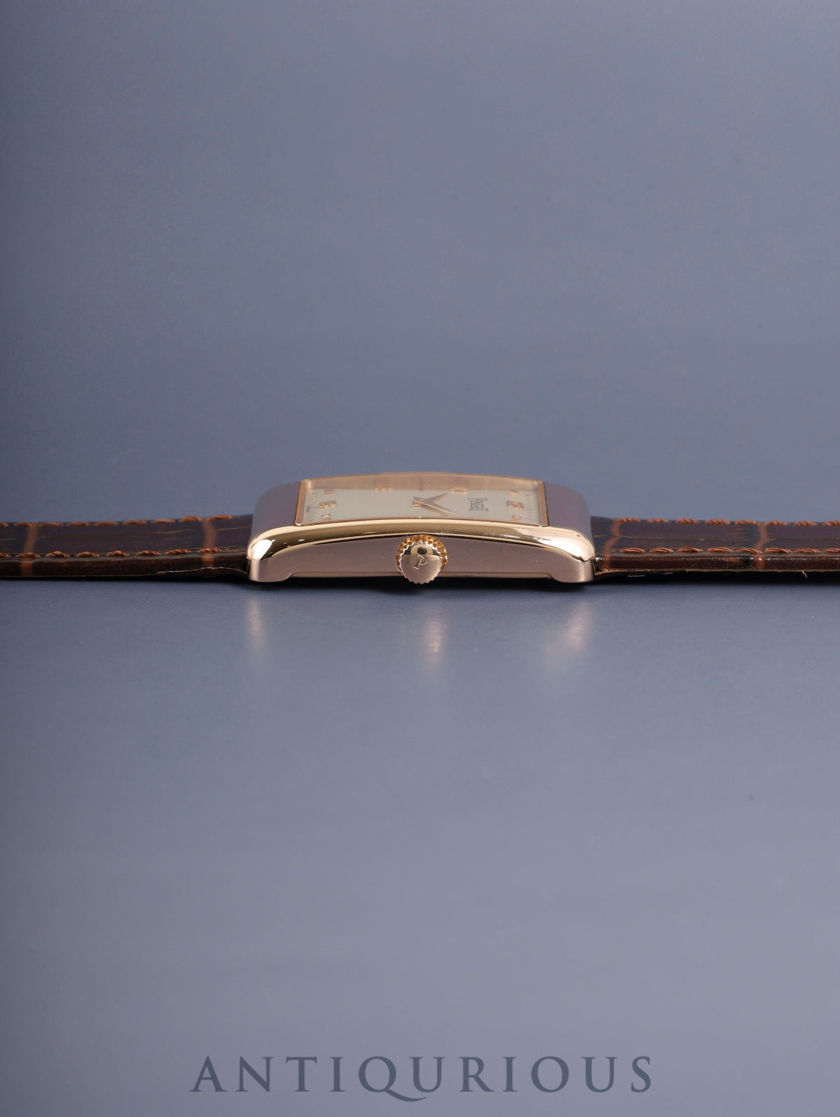 Piaget Altiplano 9952, Manual Wind, Cal. 9P2, 18K Pink Gold, Leather strap with original pin buckle (18K Pink Gold), Champagne dial with stylized Arabic numerals (SWISS signed), overhauled.