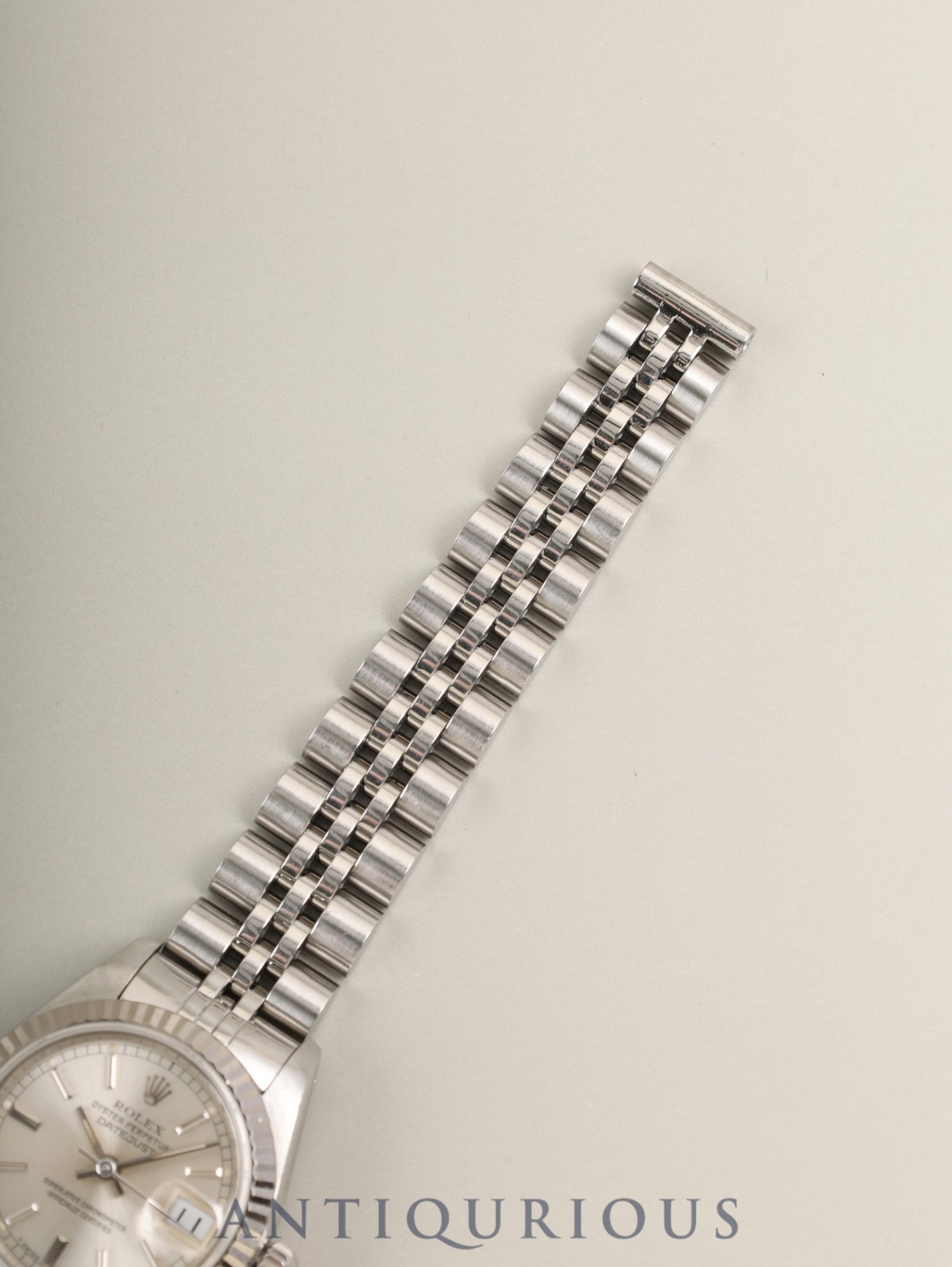Rolex Datejust 69174 Automatic Caliber 2135 Stainless Steel/White Steel Silver Dial L Serial (1989-1990) Overhauled