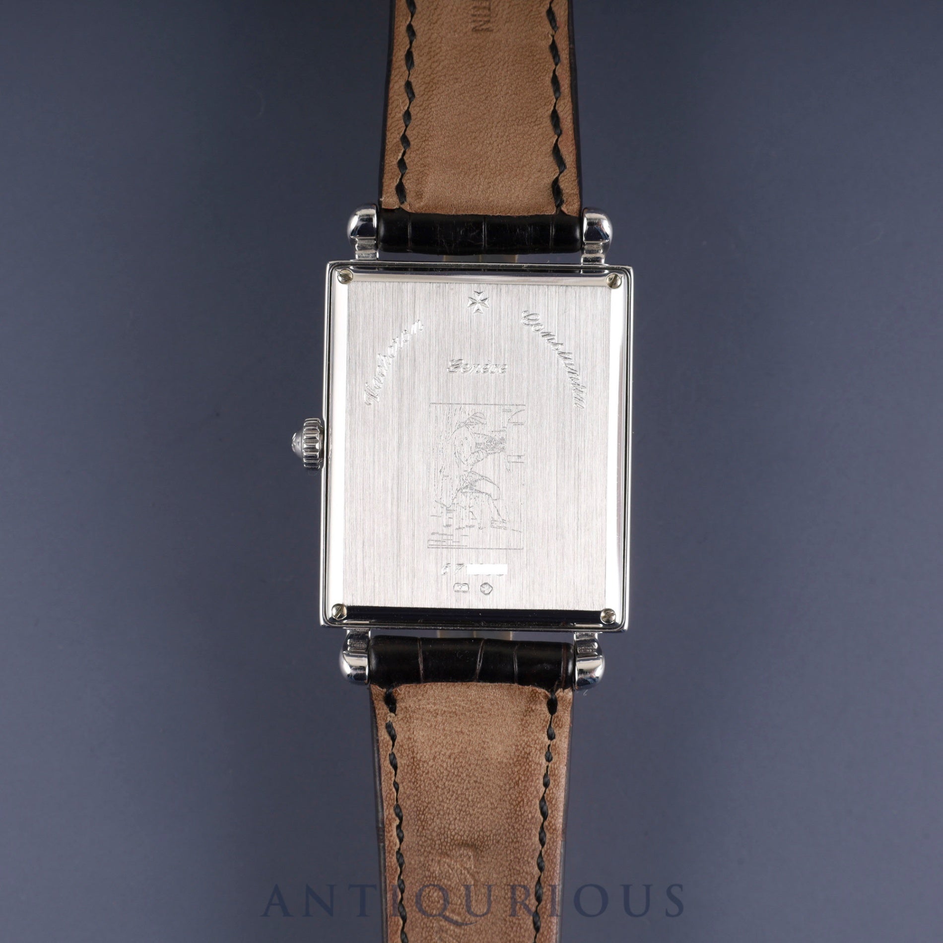 ヴァシュロン・コンスタンタン キャビノチェ 91001/000G-7 手巻き Cal.1017 750 純正革ベルト 純正尾錠(750) ホワイト文字盤 箱 ケース 冊子 保証書(1996年) オーバーホール済み