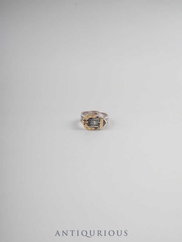 エルメス リング ホースシュー SV925/750 #53 12.5号