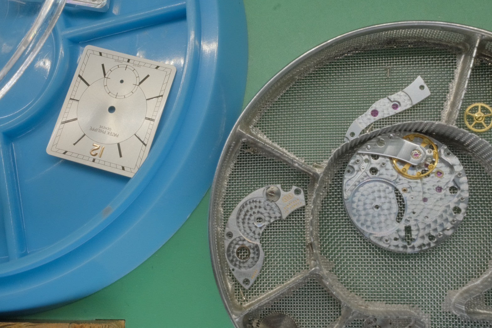 Patek Philippe Gondolo 5010R-001 Manual winding Cal.215 750 Genuine leather strap Genuine buckle (750) Silver dial Box Storage bag Overhauled