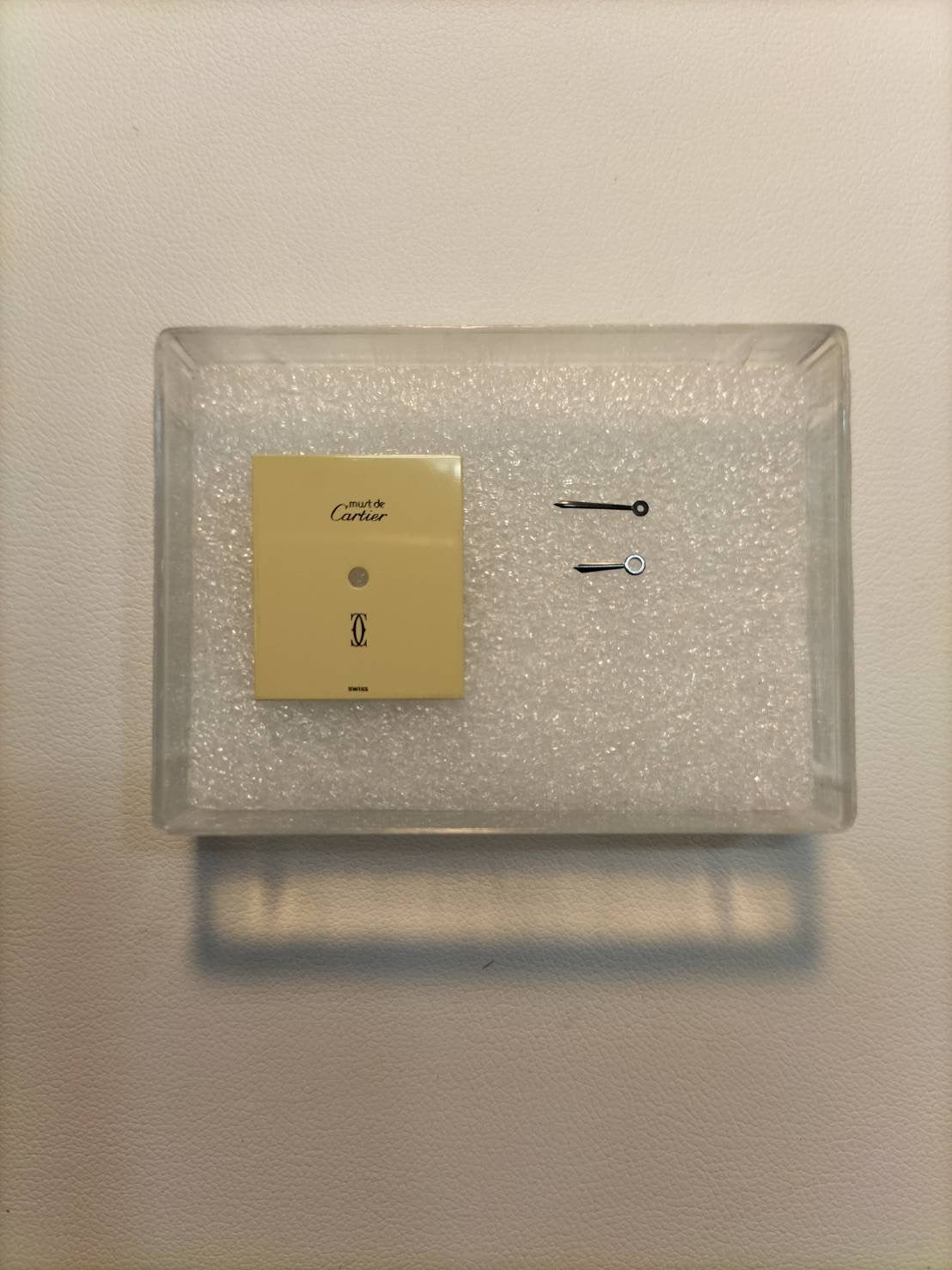カルティエ マストタンク LM 6 手巻き Cal.78-1 SV925 革 純正ピンバックル(GP)アイボリー文字盤(SWISS表記)オーバーホール済み