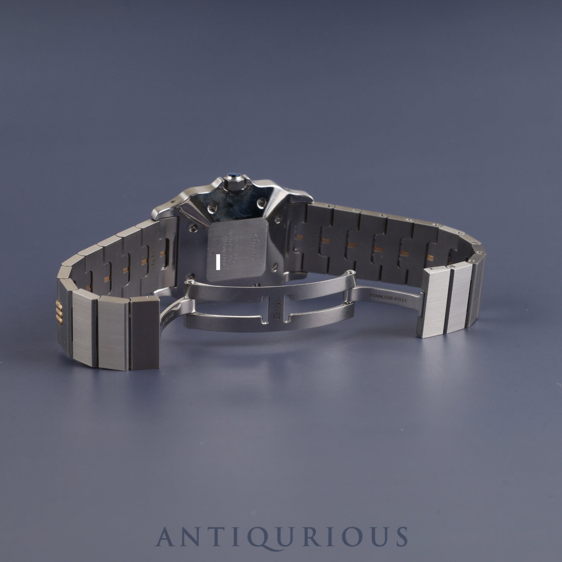 カルティエ サントス ガルベ LM AC23,80gr OR 0,750 4,05gr / 2961 自動巻き SS/YG SS/YG ホワイトローマン文字盤 カルティエブティックにてコンプリートサービス済み