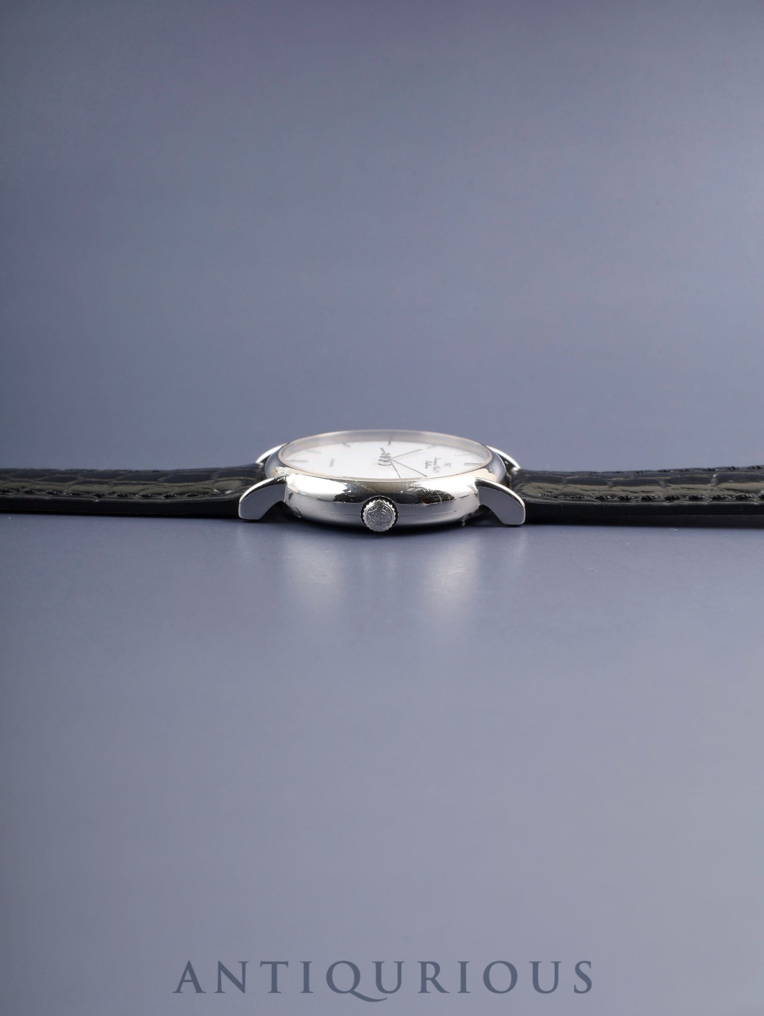 IWC Portofino IW351403 Automatic Cal.37521 SS Leather Aftermarket Pin Buckle (SS) White Dial Overhauled