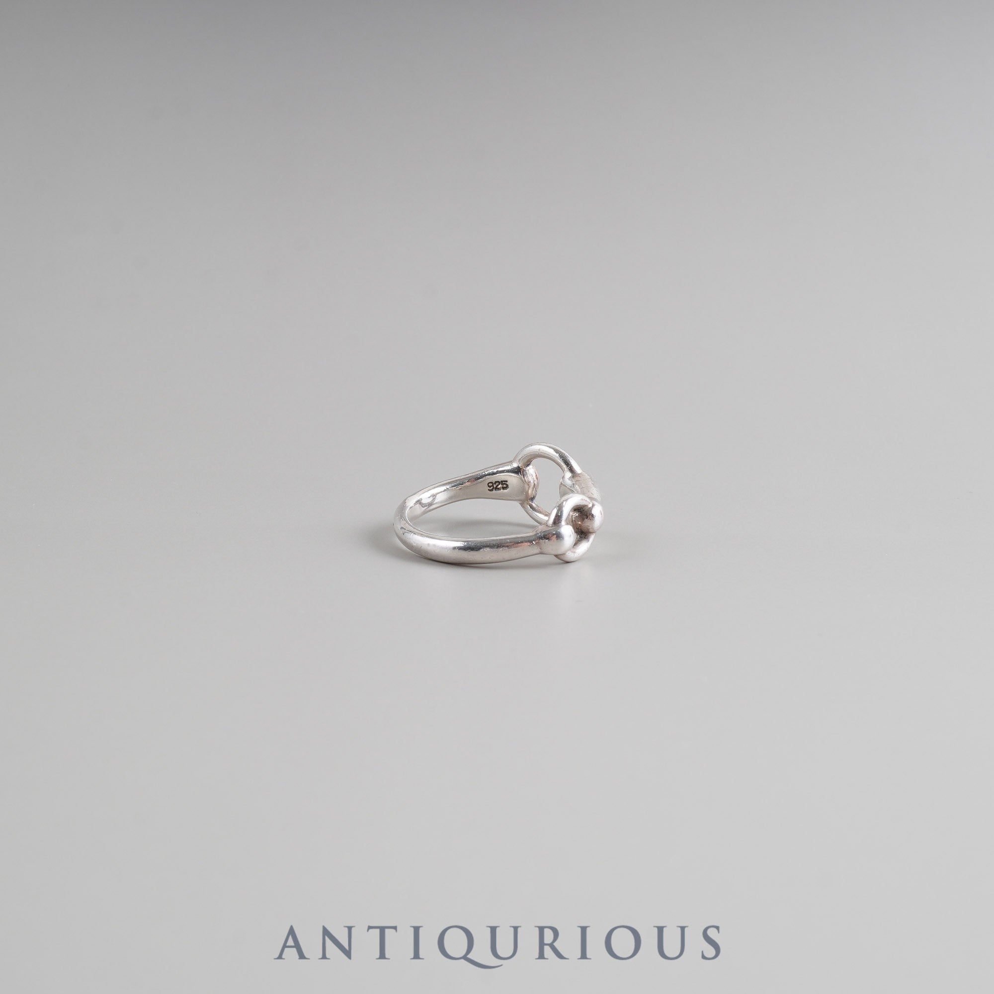 Hermes Ring Horsebit SV925 Size 13