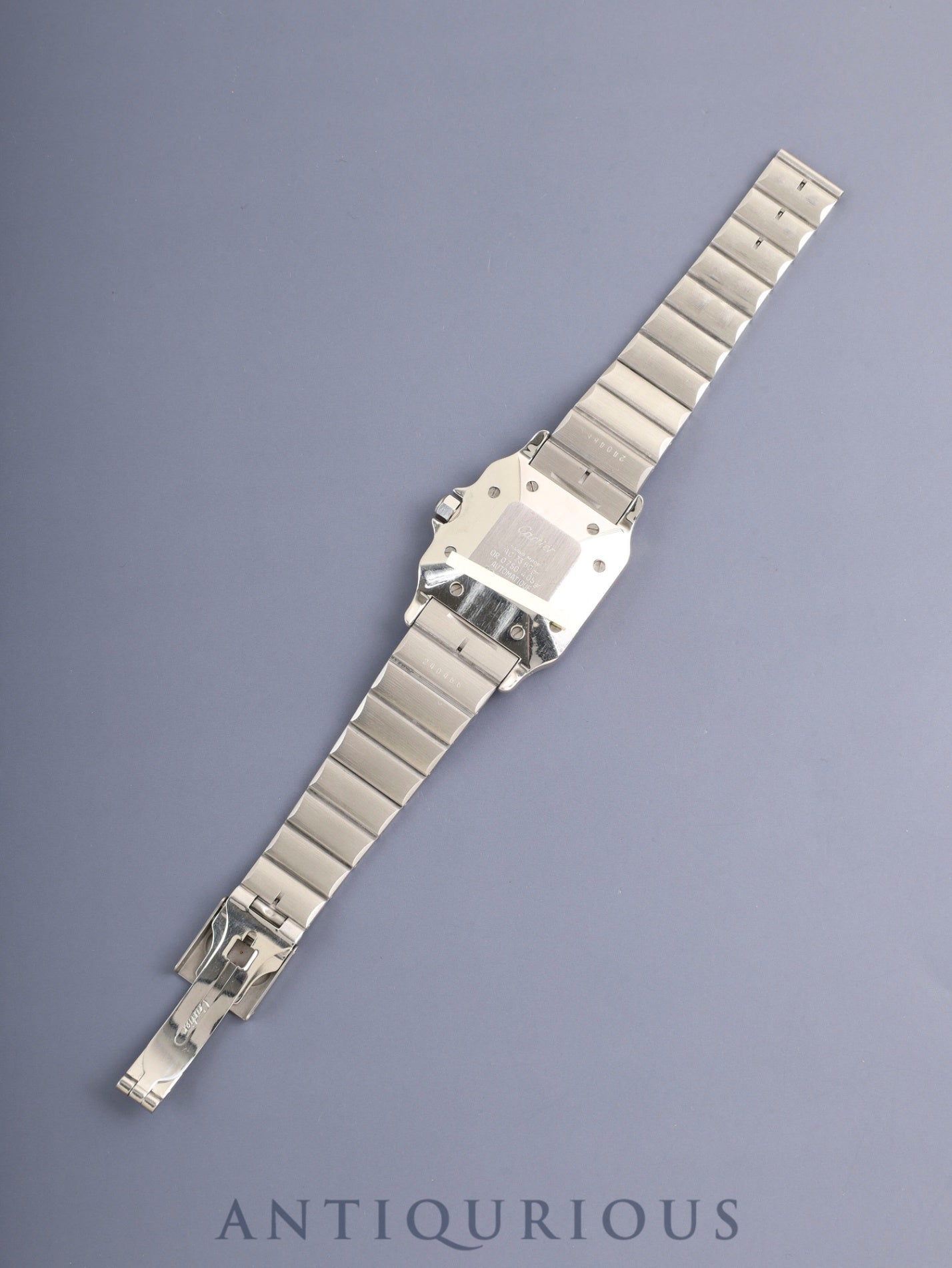Cartier Santos Carre LM 2961 Automatic Cal. ETA2671 SS/YG SS/YG White Roman Dial (SWISS marking) Overhauled