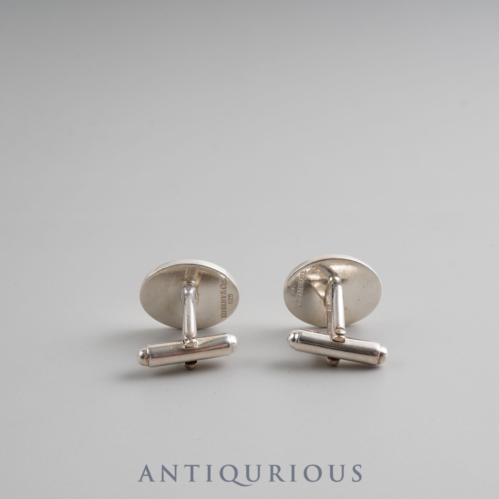 ティファニー カフリンクス オーバル SV925 袋