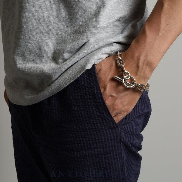 エルメス ブレスレット シェーヌダンクル GM 14コマ SV925 箱