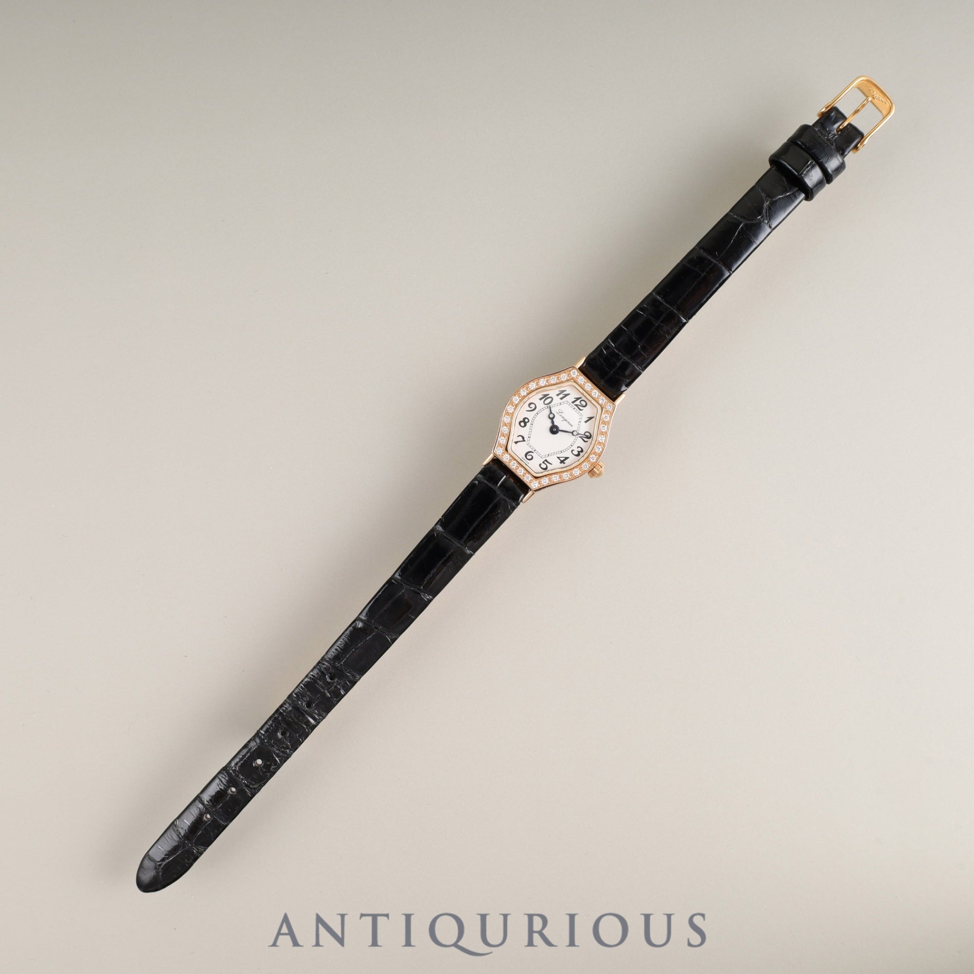 ロンジン ラ ヴィソント L5 184 9 クォーツ Cal.L963.2 750 純正革ベルト 純正尾錠(SS) ホワイトアラビア文字盤 オーバーホール済み