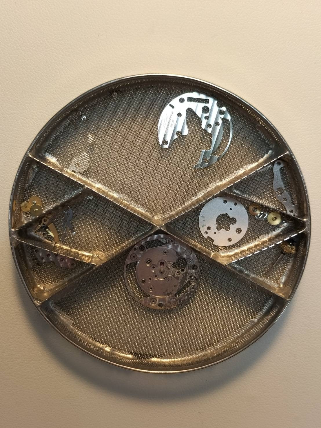 Cartier Must Tank LM 1615 Quartz Cal.90 SV925 Leather Genuine D Buckle (GP) Ivory Roman Dial Overhauled