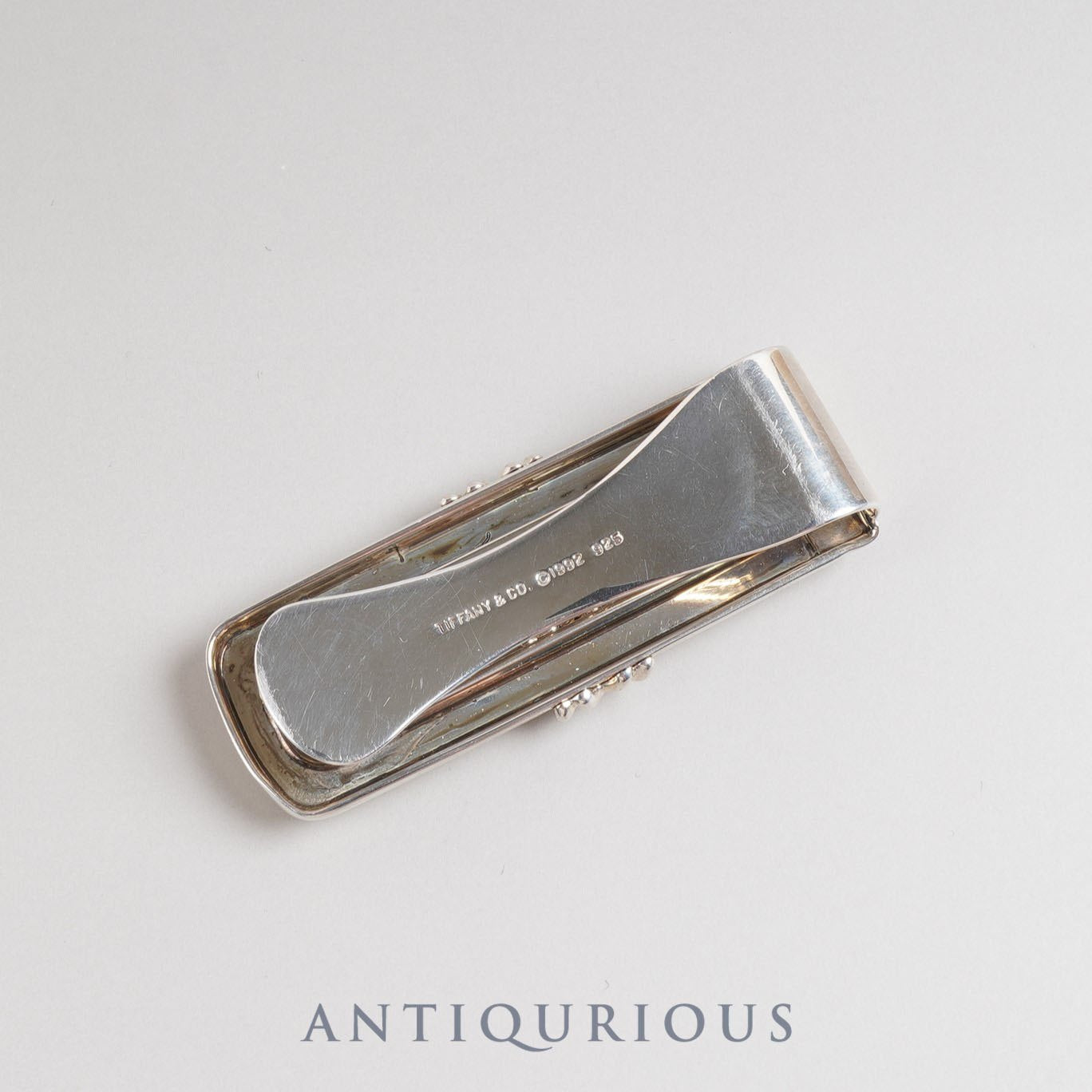 ティファニー マネークリップ シグネチャー SV925