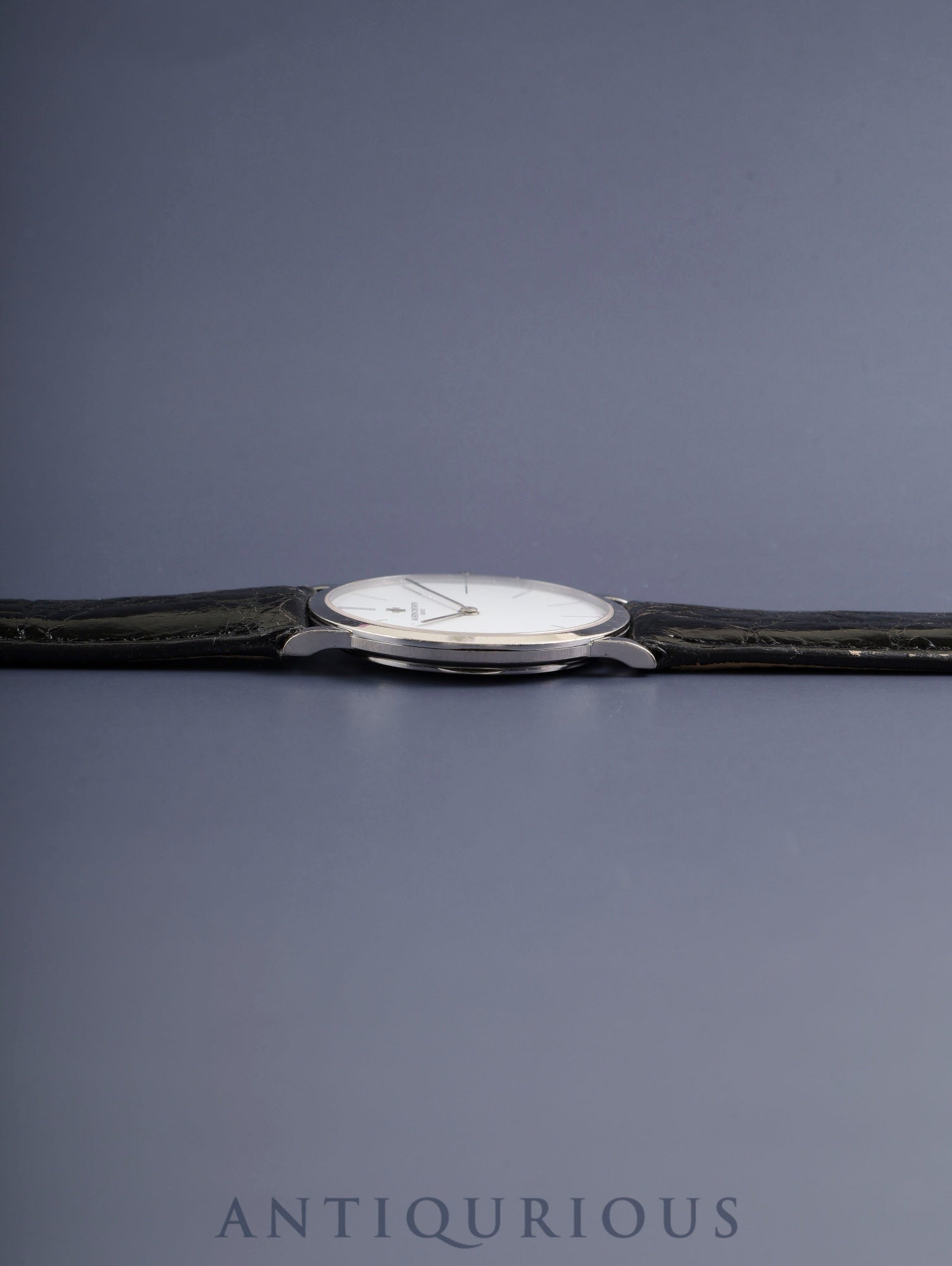 ヴァシュロン・コンスタンタン パトリモニー 33093/000G-0936 手巻き Cal.1003/2 750WG 革 純正ピンバックル(750WG)ホワイト文字盤 箱 ケース 冊子 タグ 保証書(2002年)修理完了紙(無記載)JEAN ROUSSEAU製革ベルト オーバーホール済み