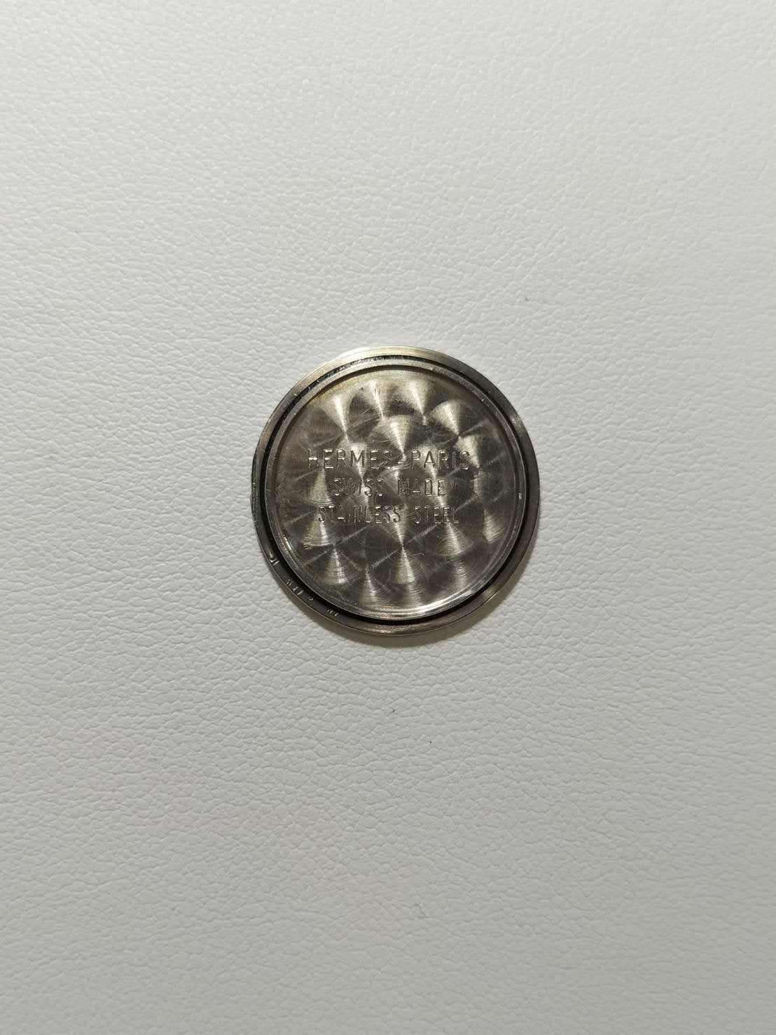 エルメス クリッパー CL4.220.430 / 3752 クォーツ SS/GP SS/GP アイボリー文字盤(SWISS MADE表記)箱 冊子 保証書(1999年 / 詳細未記載)オーバーホール済み