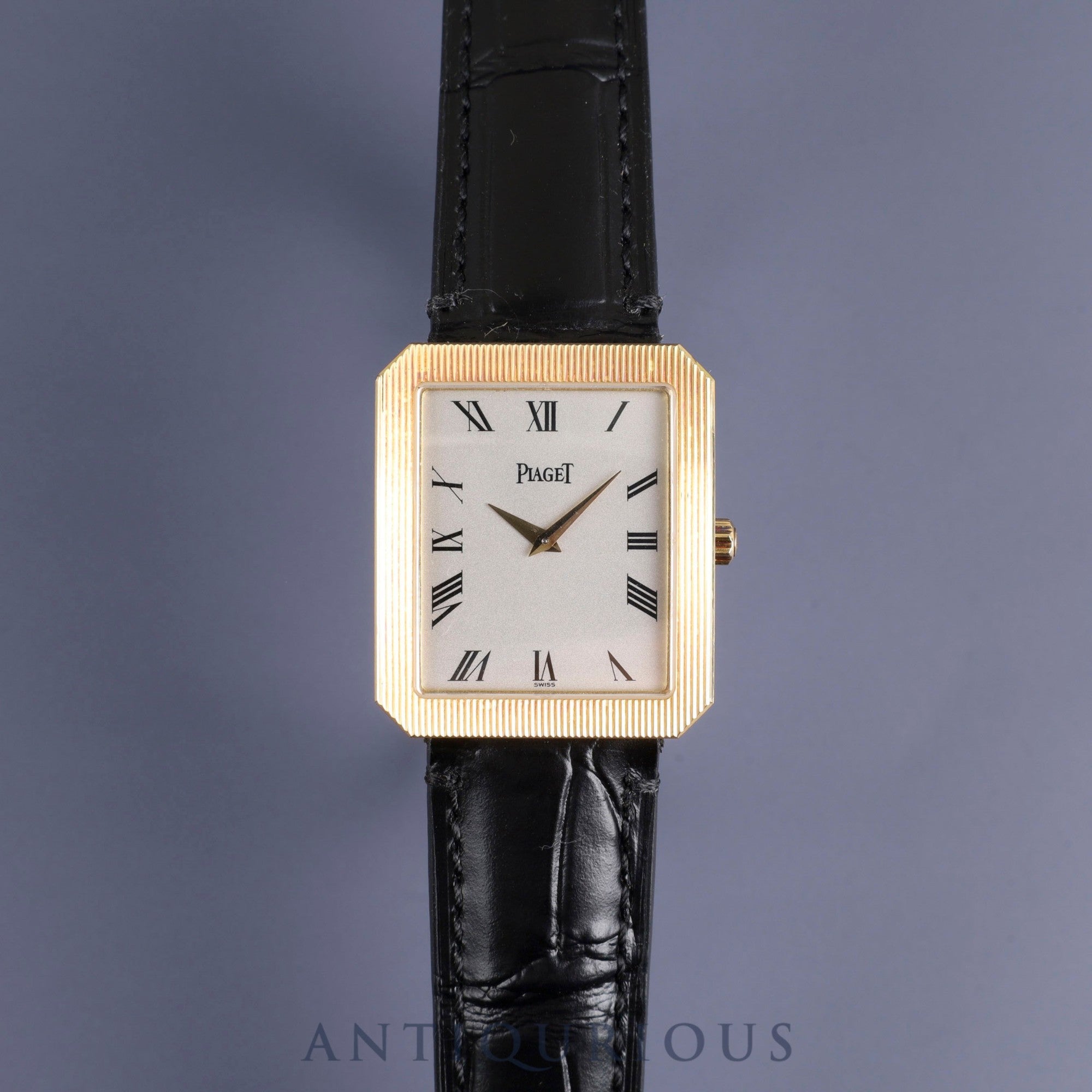 Piaget Protocol 90154 Manual winding Cal.9P2 YG Leather Genuine buckle (YG) Silver dial Warranty card (personal name included, 1994) Genuine replacement belt Overhauled