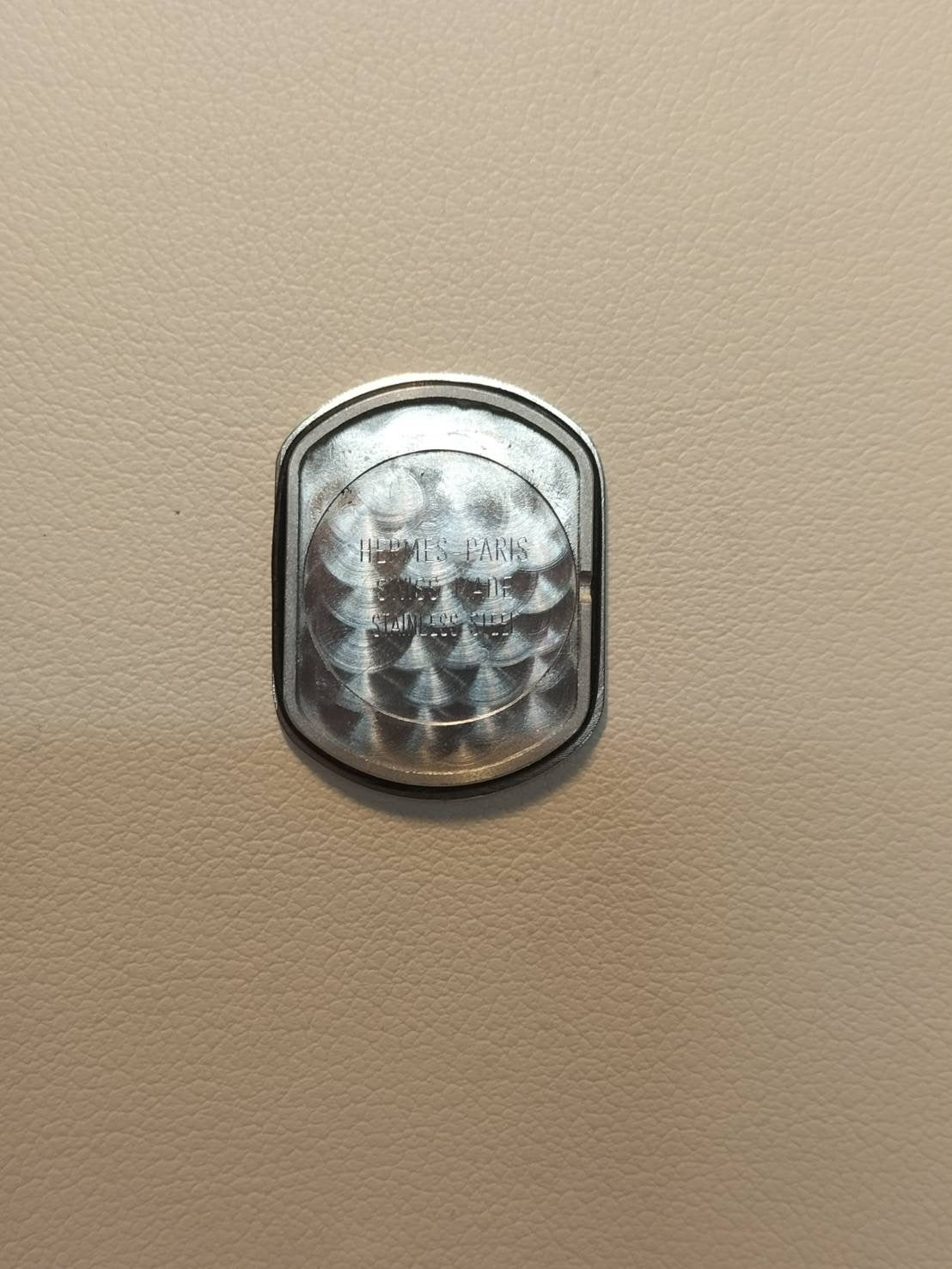 エルメス ラリー RA1.220 クォーツ Cal.976.001 SS/GP SS/GP ホワイト文字盤 オーバーホール済み