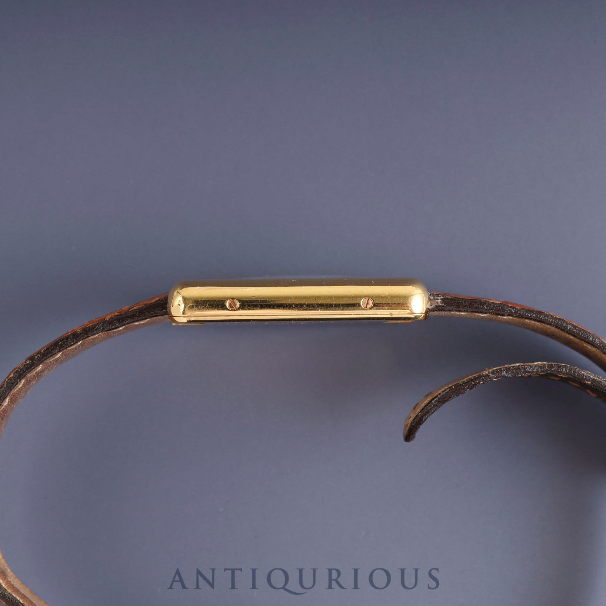 カルティエ マストタンク GM(XL)W1017454 / 2413 クォーツ Cal.687 SV925 純正革ベルト 純正Dバックル(GP)アイボリーローマン文字盤 1999年頃~2003年頃 オーバーホール済み