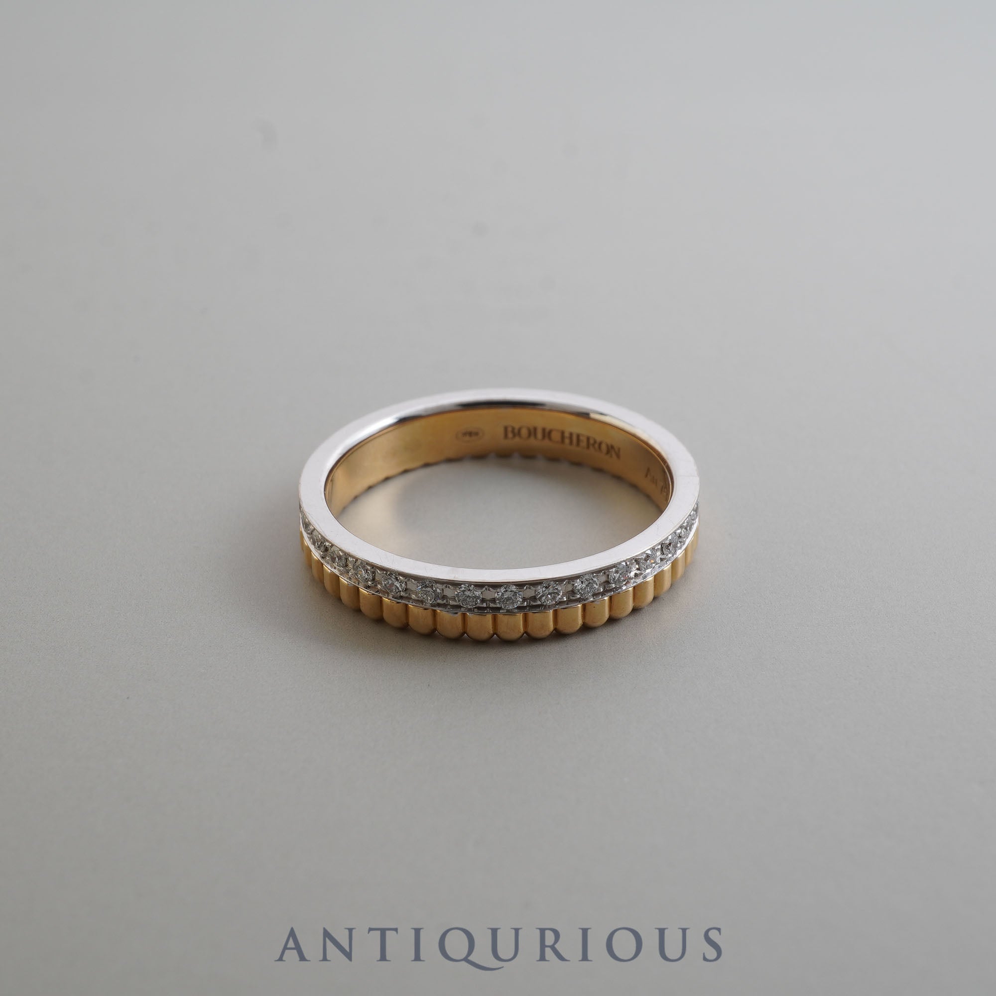 Boucheron Ring Quatre Radiant Diamond Half