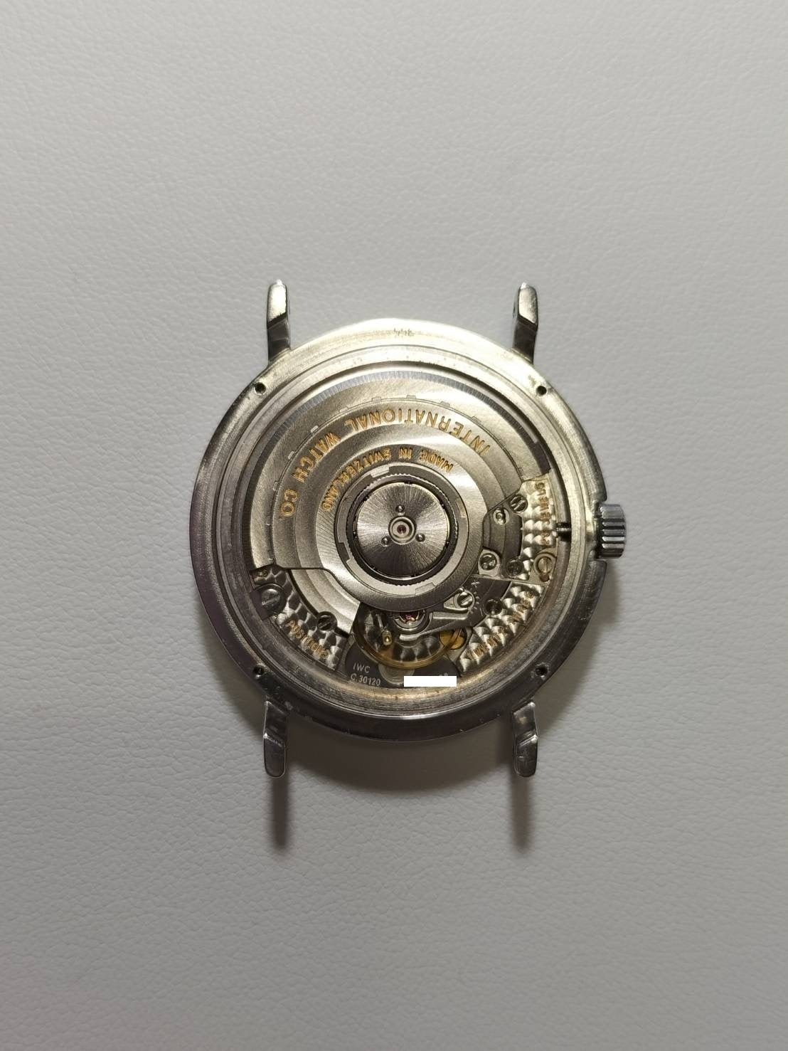 IWC ポートフィノ IW351320 自動巻き Cal.30120 SS 革 純正ピンバックル(SS)ホワイト文字盤(SWISS表記)オーバーホール済み アイダブリュシー