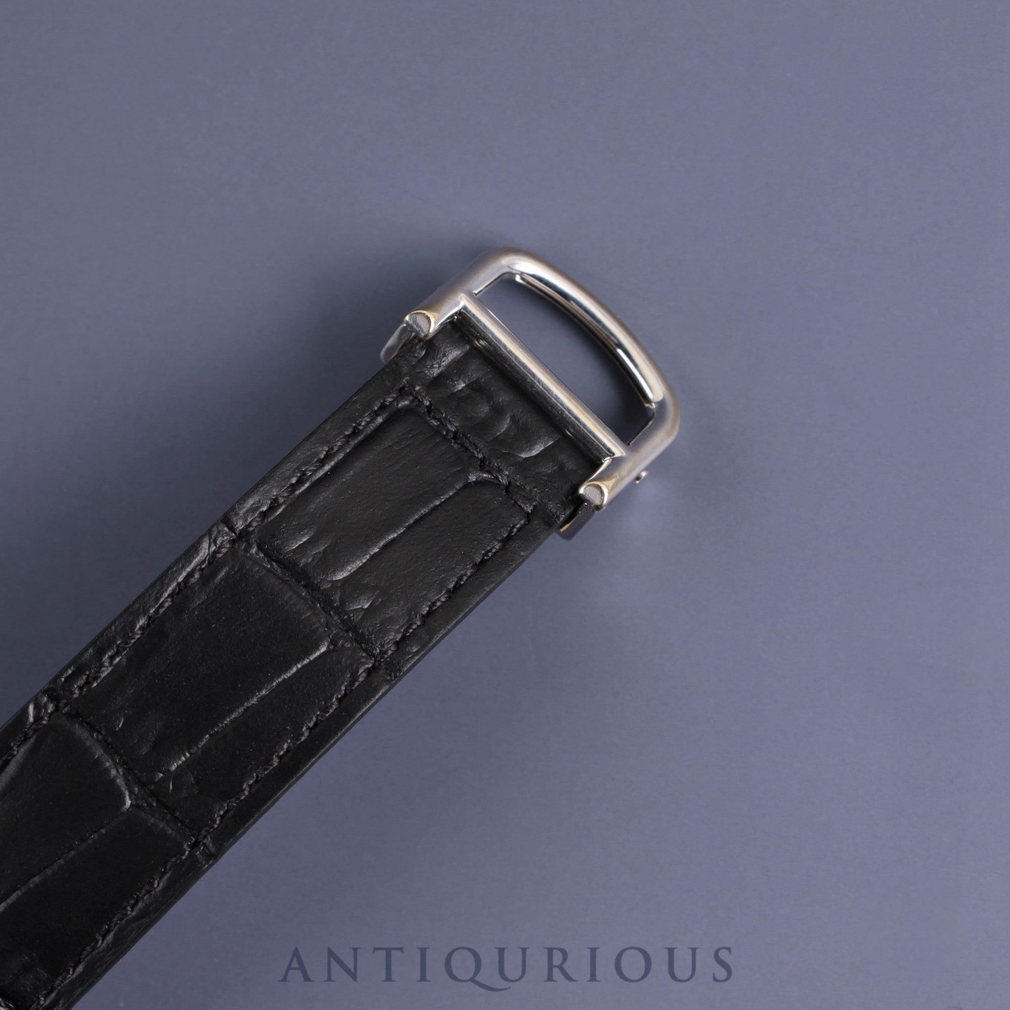 カルティエ タンクアメリカン MM W2600751 / 3012905 クォーツ Cal.012 750 革 純正Dバックル(750)ホワイトローマン文字盤 オーバーホール済み