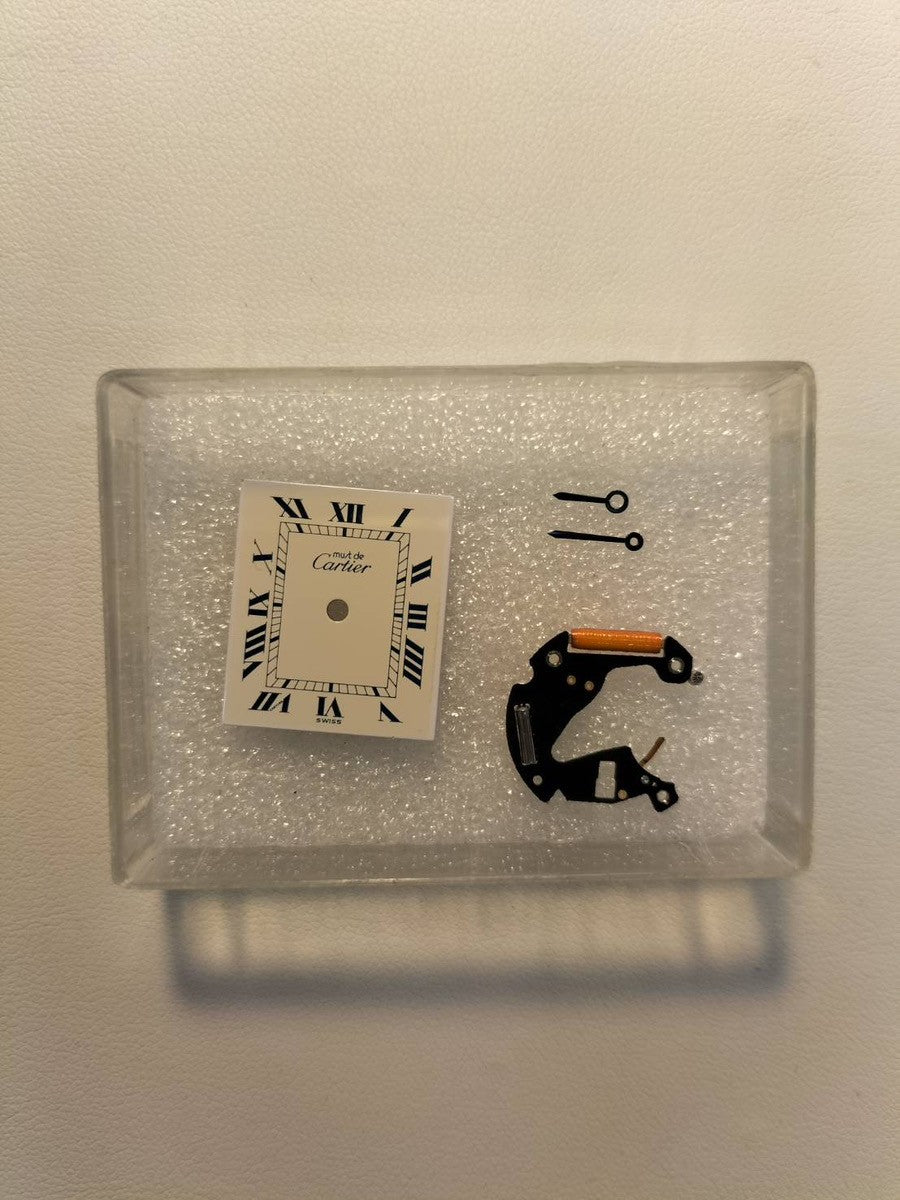 カルティエ マストタンク LM 6900006 / W1001465 クォーツ Cal.690 SV925 革 純正Dバックル(SS) ホワイトローマン文字盤 箱 冊子 保証書(1995年) オーバーホール済み 新品仕上げ済み