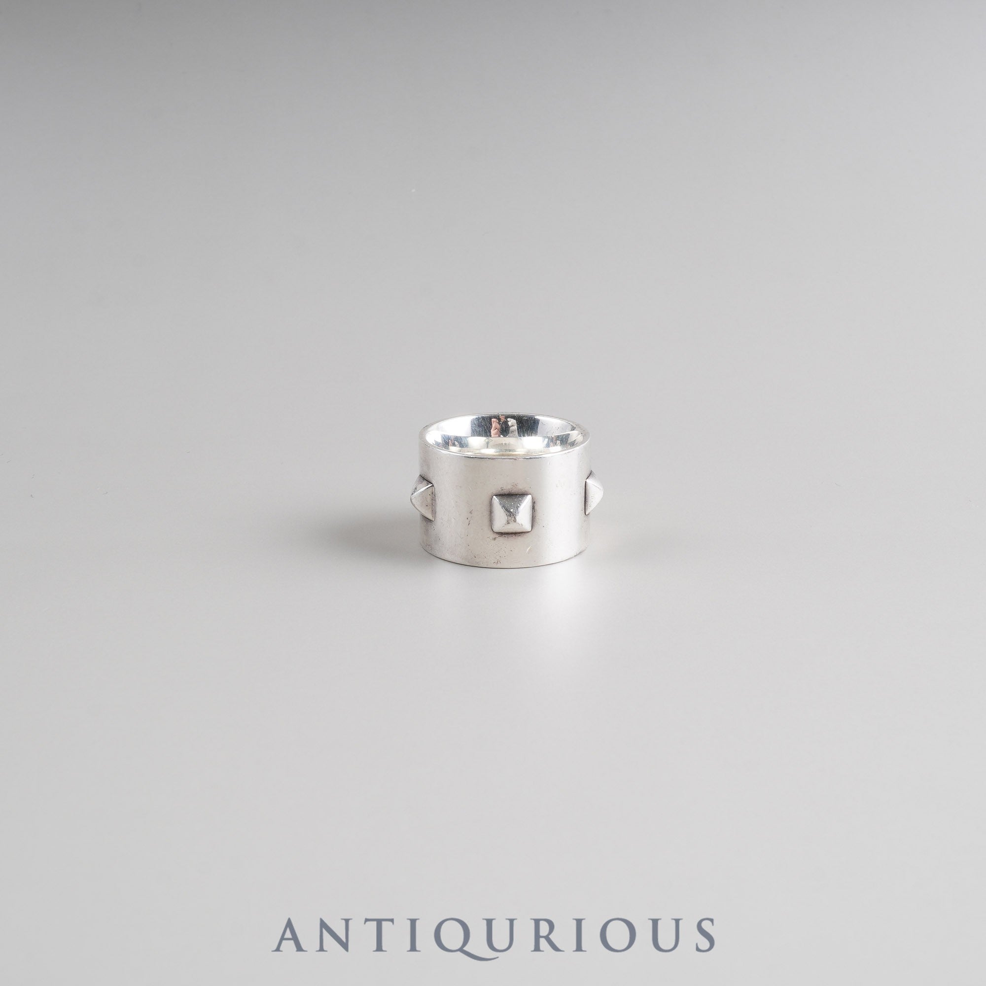 エルメス リング ミニクルー GM スターリングシルバー #57 箱 19年刻