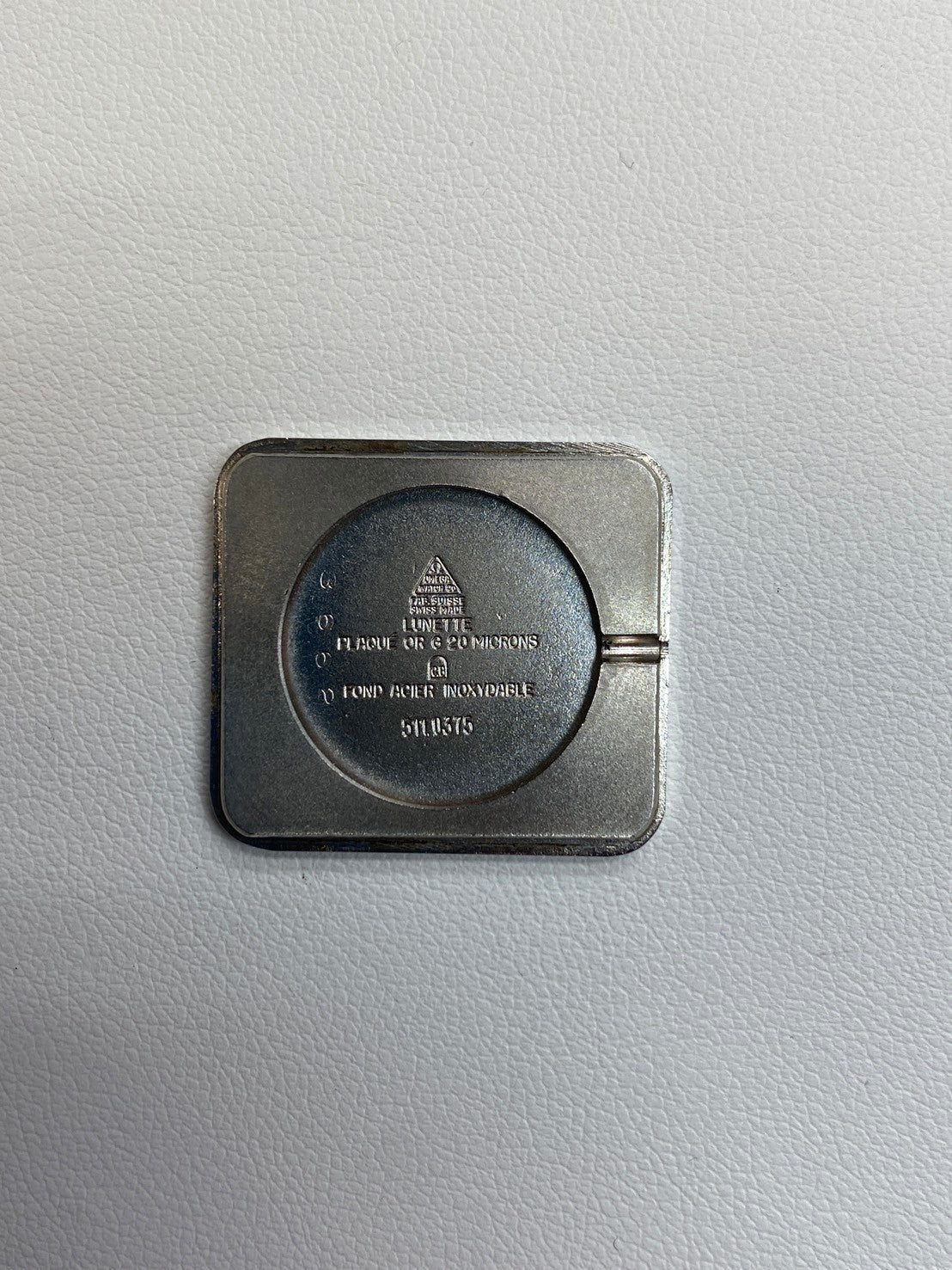 オメガ デ・ヴィル 511.0375 手巻き Cal.625 SS 革 純正尾錠(SS)ネイビー文字盤 オーバーホール済み