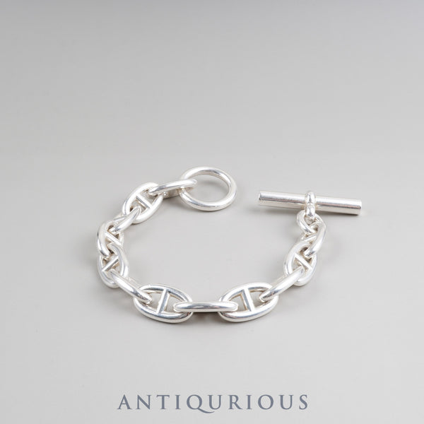 エルメス ブレスレット シェーヌダンクル GM 12コマ SV925 箱 保証書(2021年) 21年刻