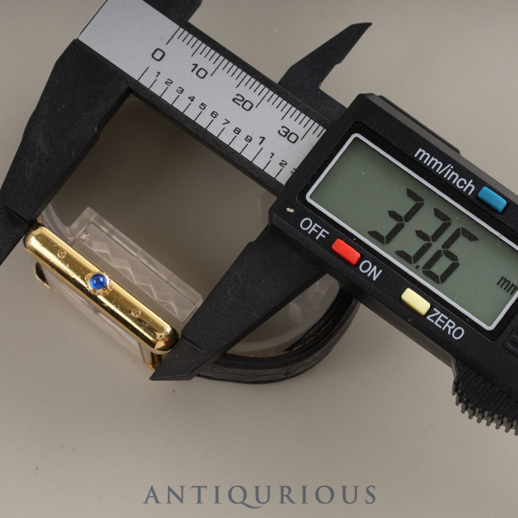 Cartier Must Tank GM (XL) Date QZ 2413 SV925 Leather Genuine Buckle Telephone Dial Dial Complete Cartier Boutique Service