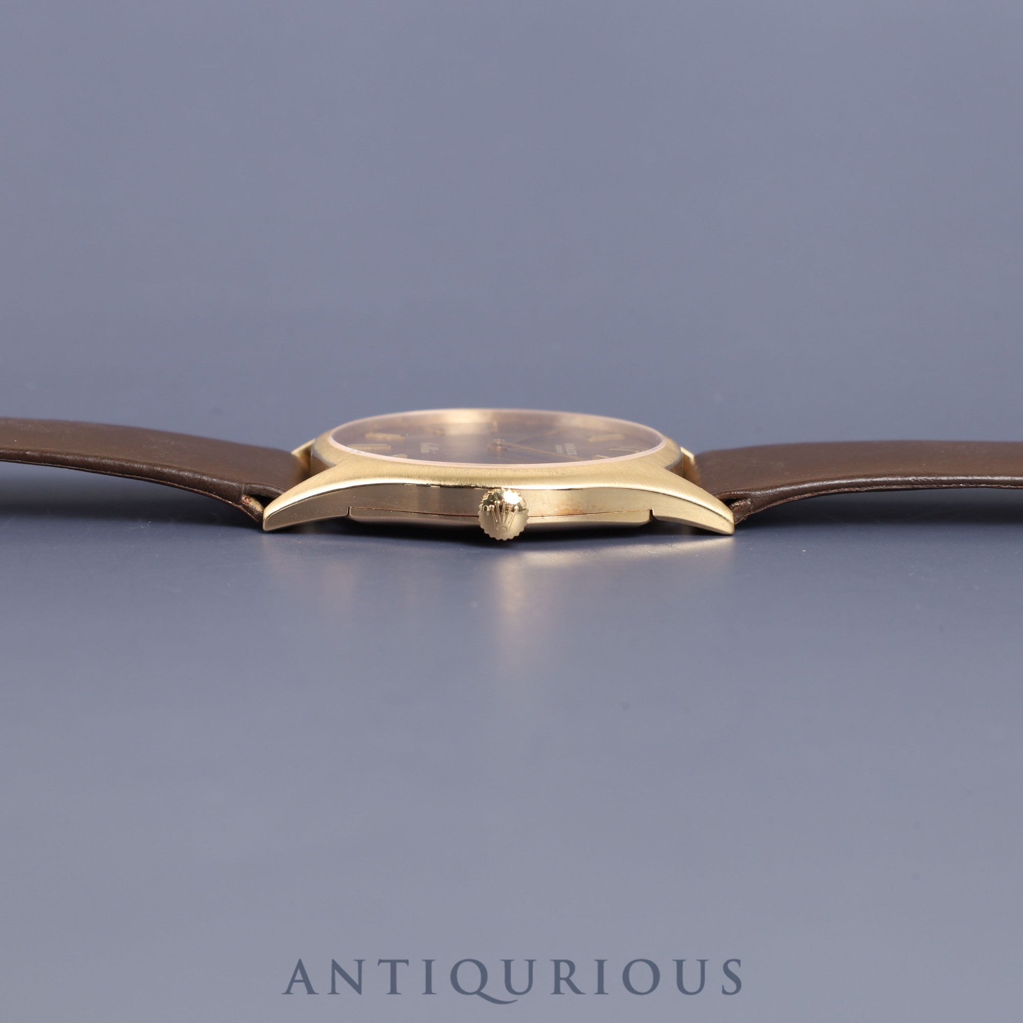 Rolex Cellini 3804 Manual winding Cal.1601 750 Genuine leather strap Genuine buckle (GP) Champagne dial No. 43 1975 Overhauled