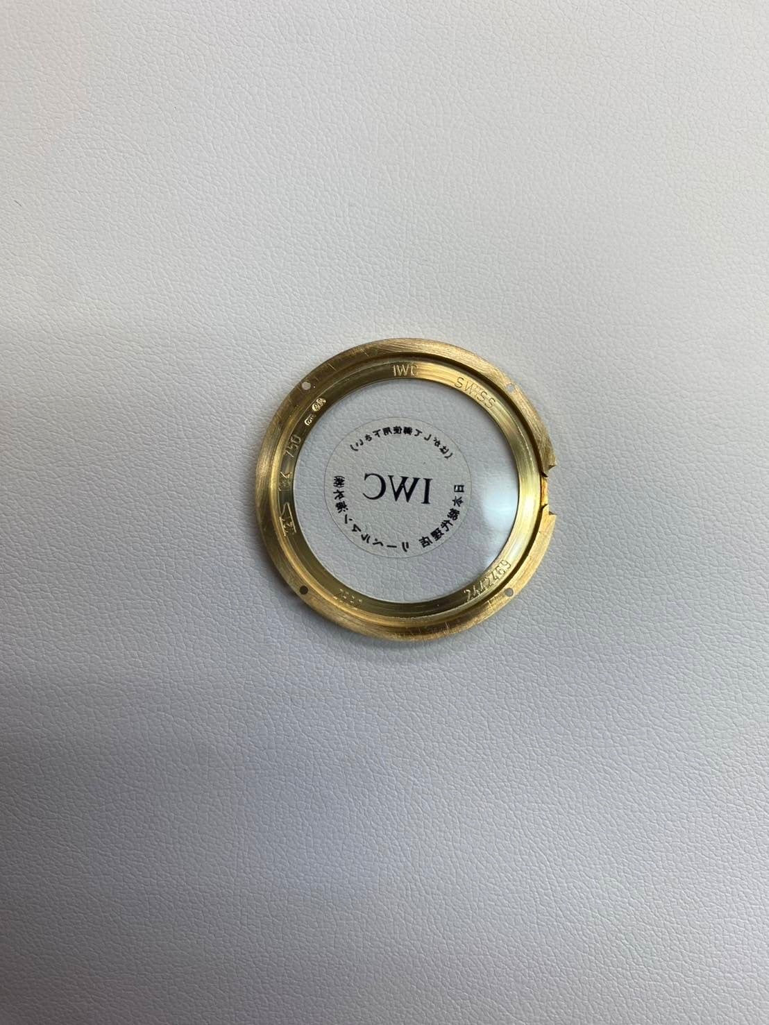 IWC ポートフィノ IW2532 手巻き Cal.403-423 YG 純正革ベルト 純正尾錠(GP)ホワイト文字盤 オーバーホール済み アイダブリュシー