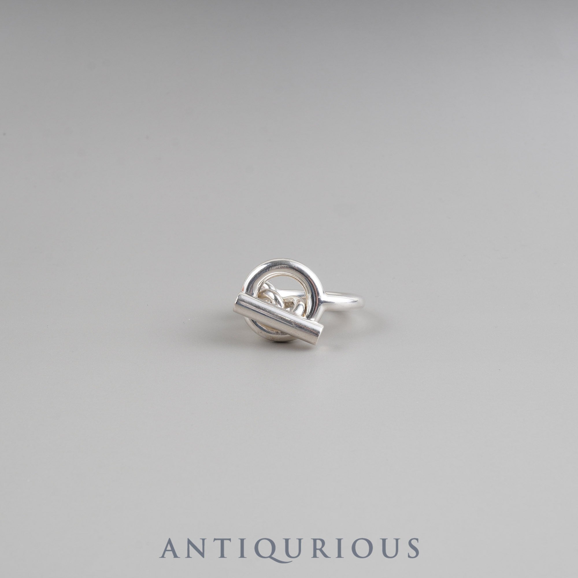 エルメス リング クロワゼット スターリングシルバー #58 23年刻 箱 冊子 保証書(2024年)