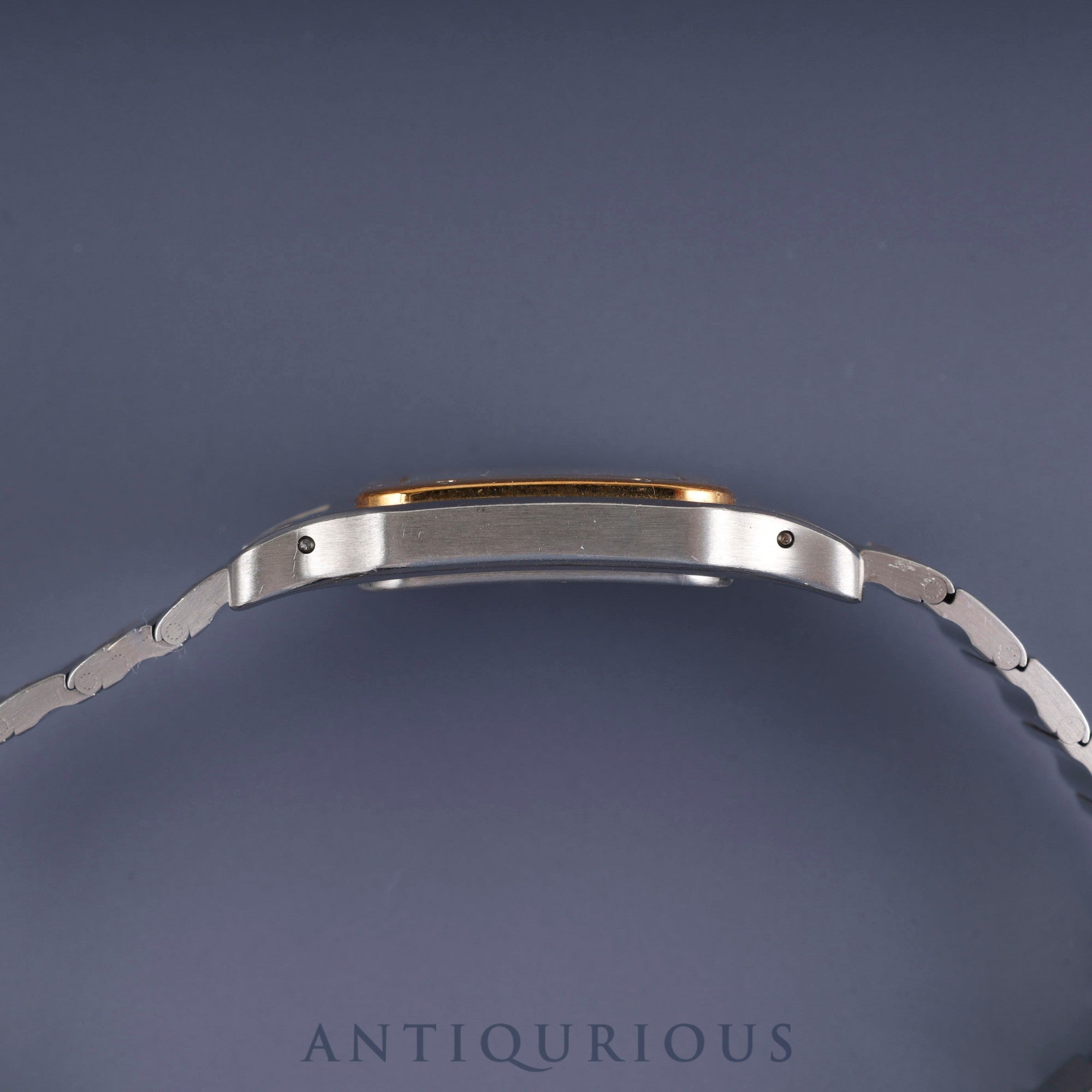 カルティエ サントス ガルベ LM 20011C4 / 187901 クォーツ Cal.687 SS/YG SS/YG ホワイトローマン文字盤 オーバーホール済み