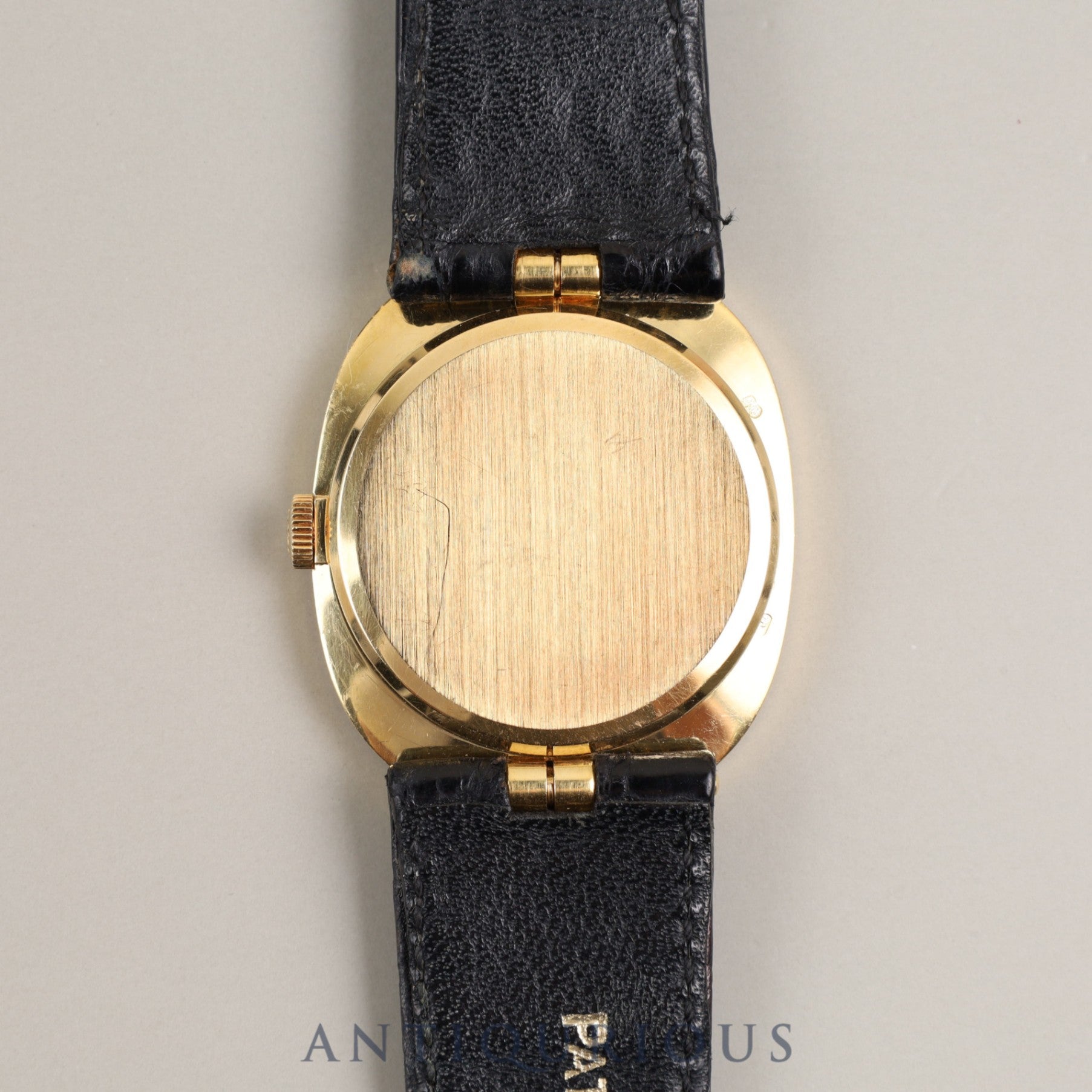 Patek Philippe Golden Ellipse 3848J Manual winding Cal.215 YG Genuine belt Genuine buckle (750) Blue dial Overhauled