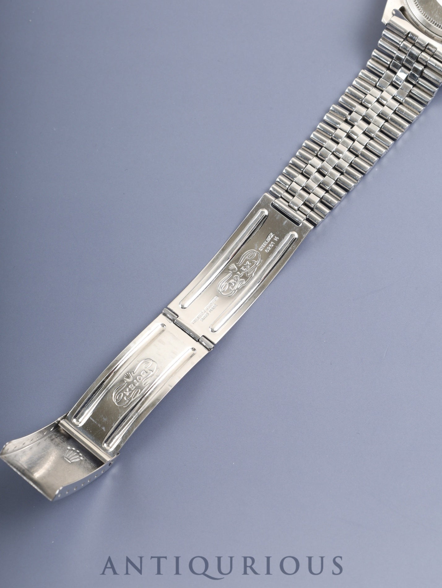 Rolex Datejust 1601 Automatic Caliber 1570 Stainless Steel/White Steel Sigma Dial Gray Dial No. 34 (1972) Overhauled